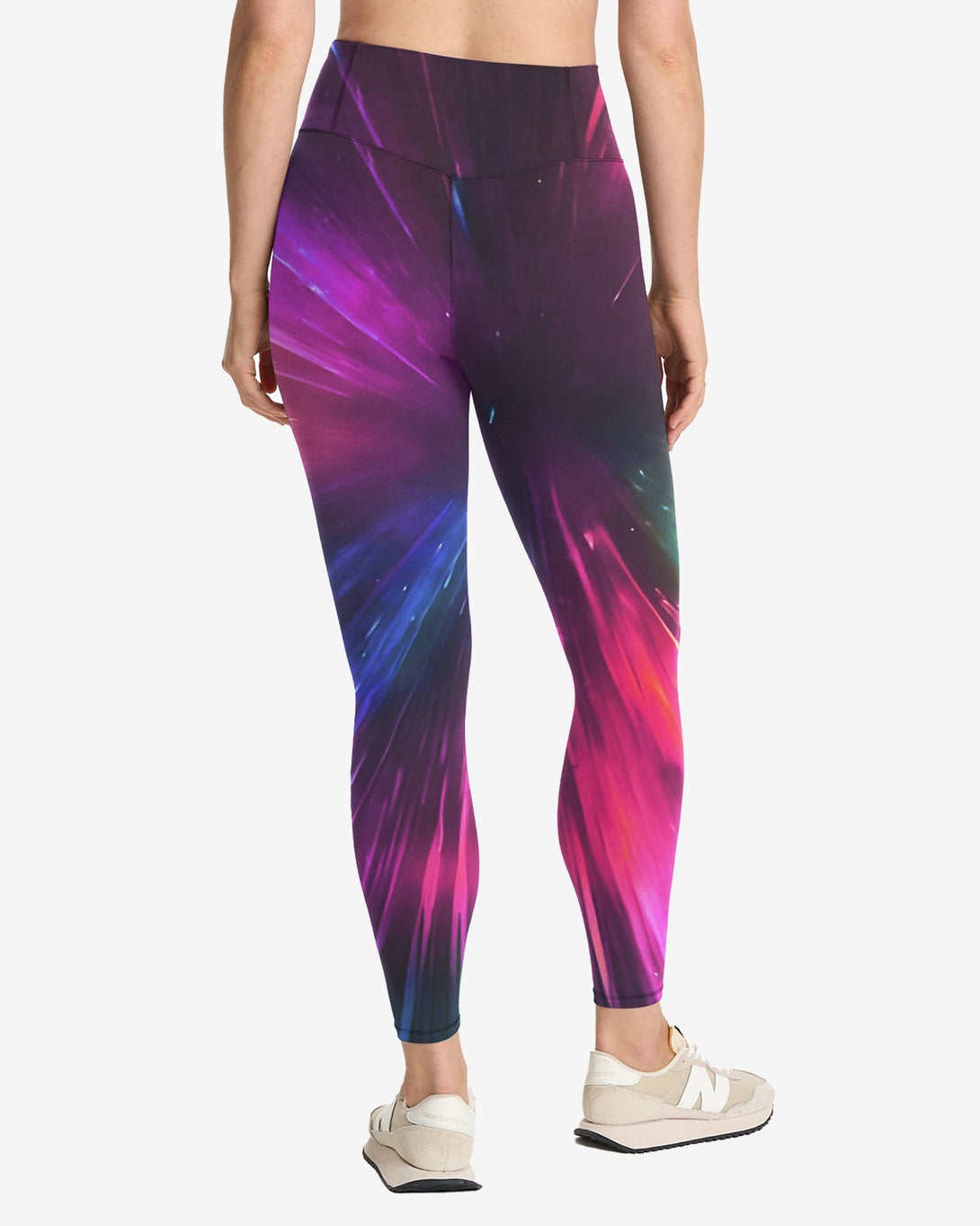 For God So Loved The World All Over Print Leggings - Christ Color