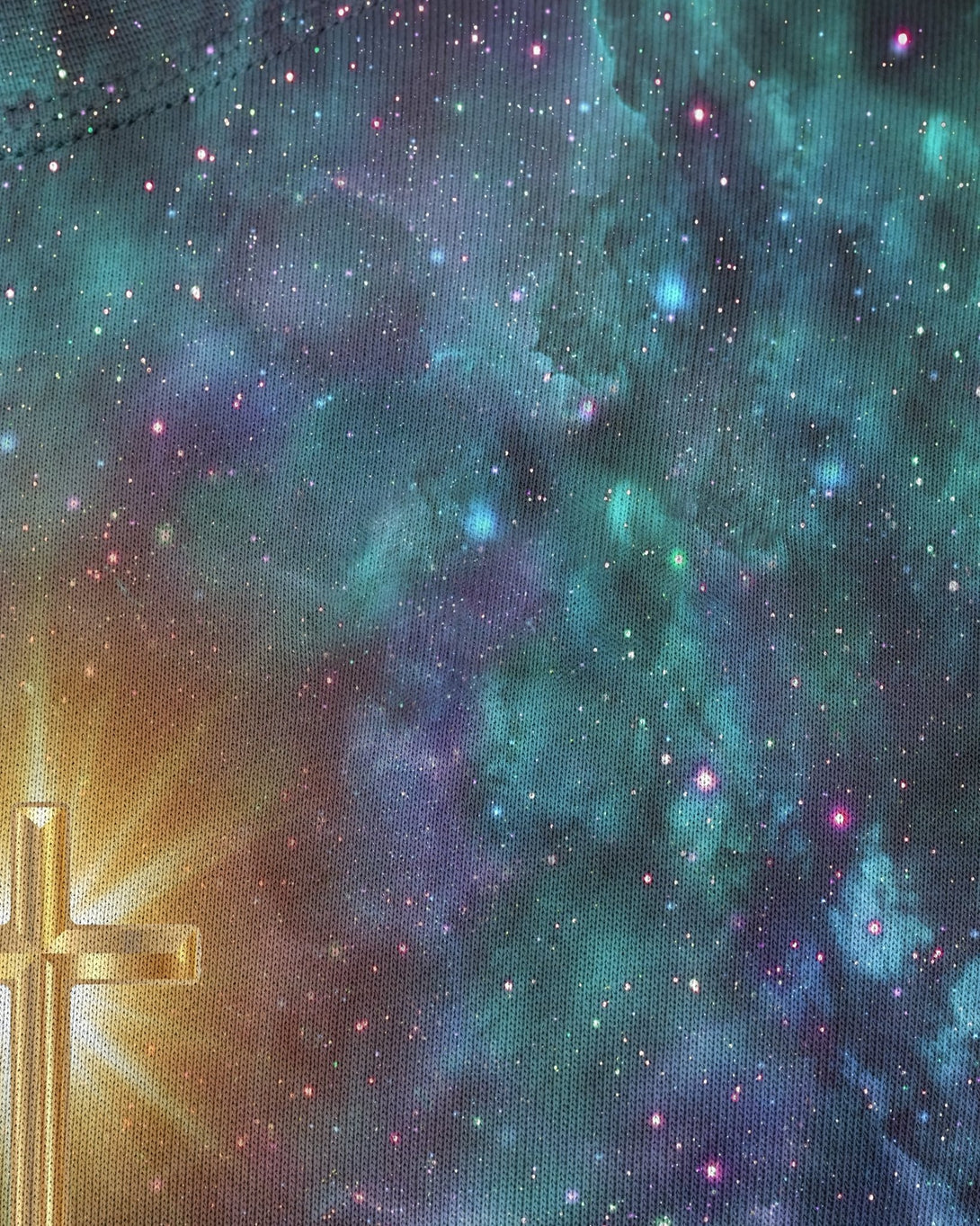 Whoever Drinks The Water I Give Them Will Never Thirst All Over Print Sweater - Christ Color