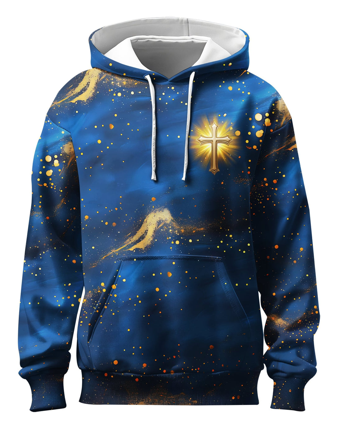 Faith Hope Love & Salvation All Over Print Hoodie - Christ Color