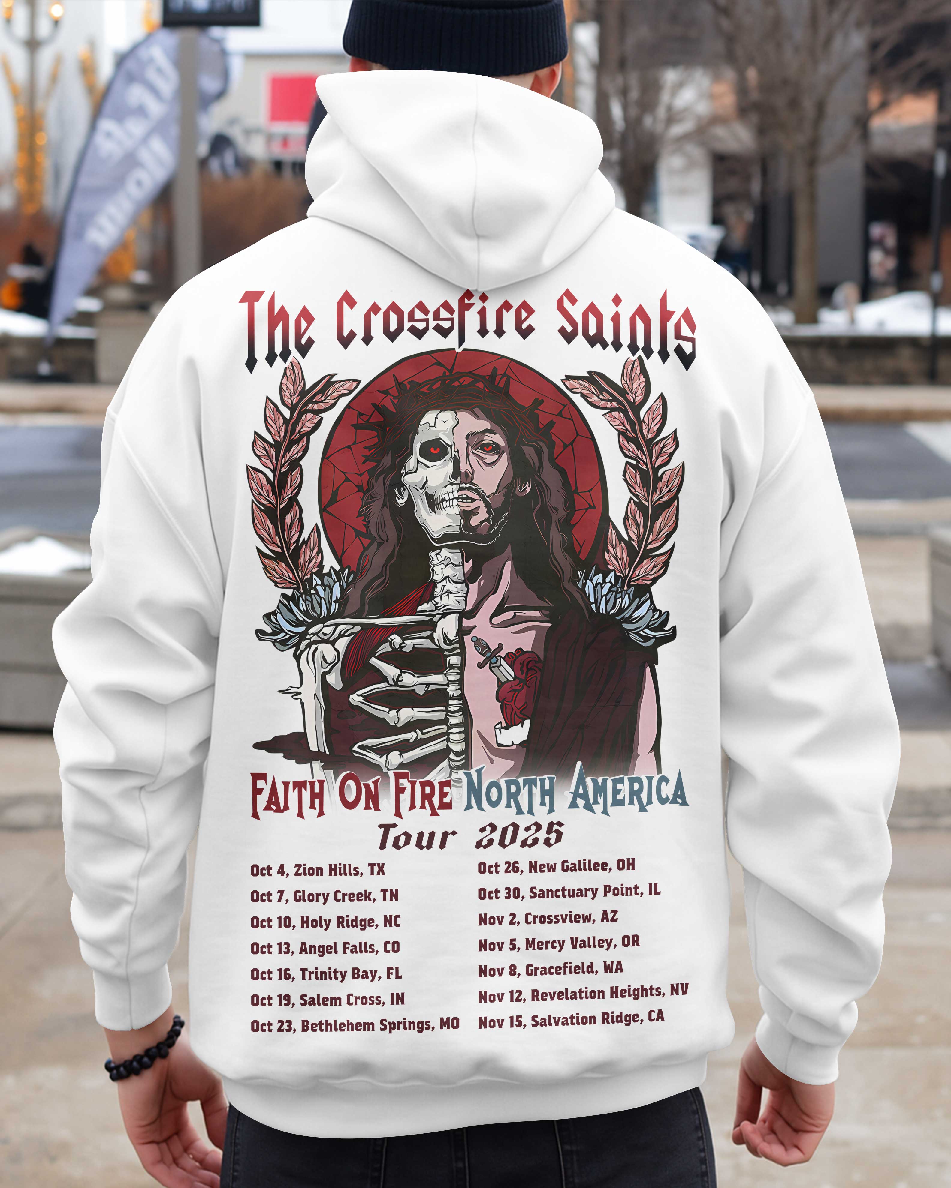 Faith On Fire North America Tour T-Shirt