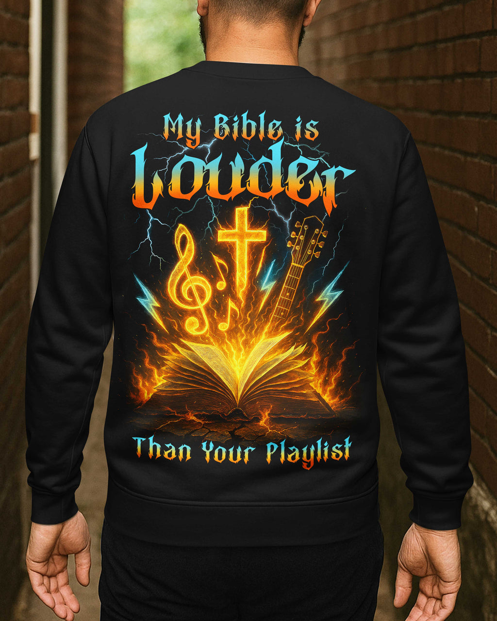 My Bible Is Louder Than Your Playlist T-Shirt