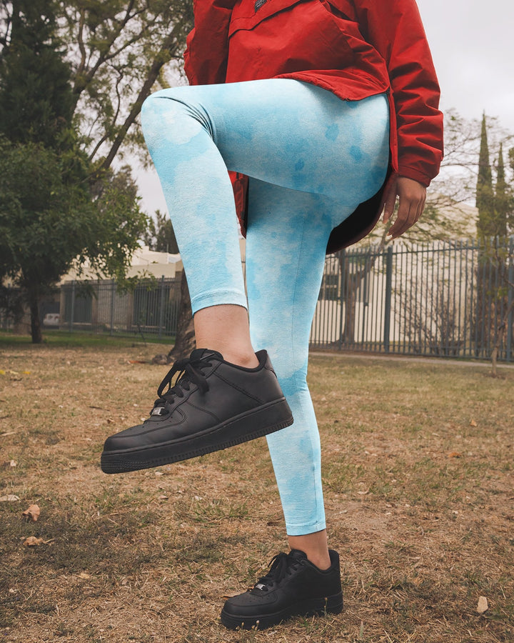 Lord Stood With Me And Gave Me Strength All Over Print Leggings - Christ Color