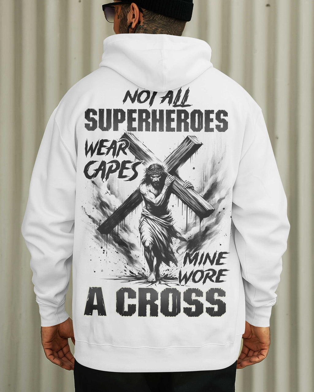Not All Superheroes Wear Capes Zip Hoodie