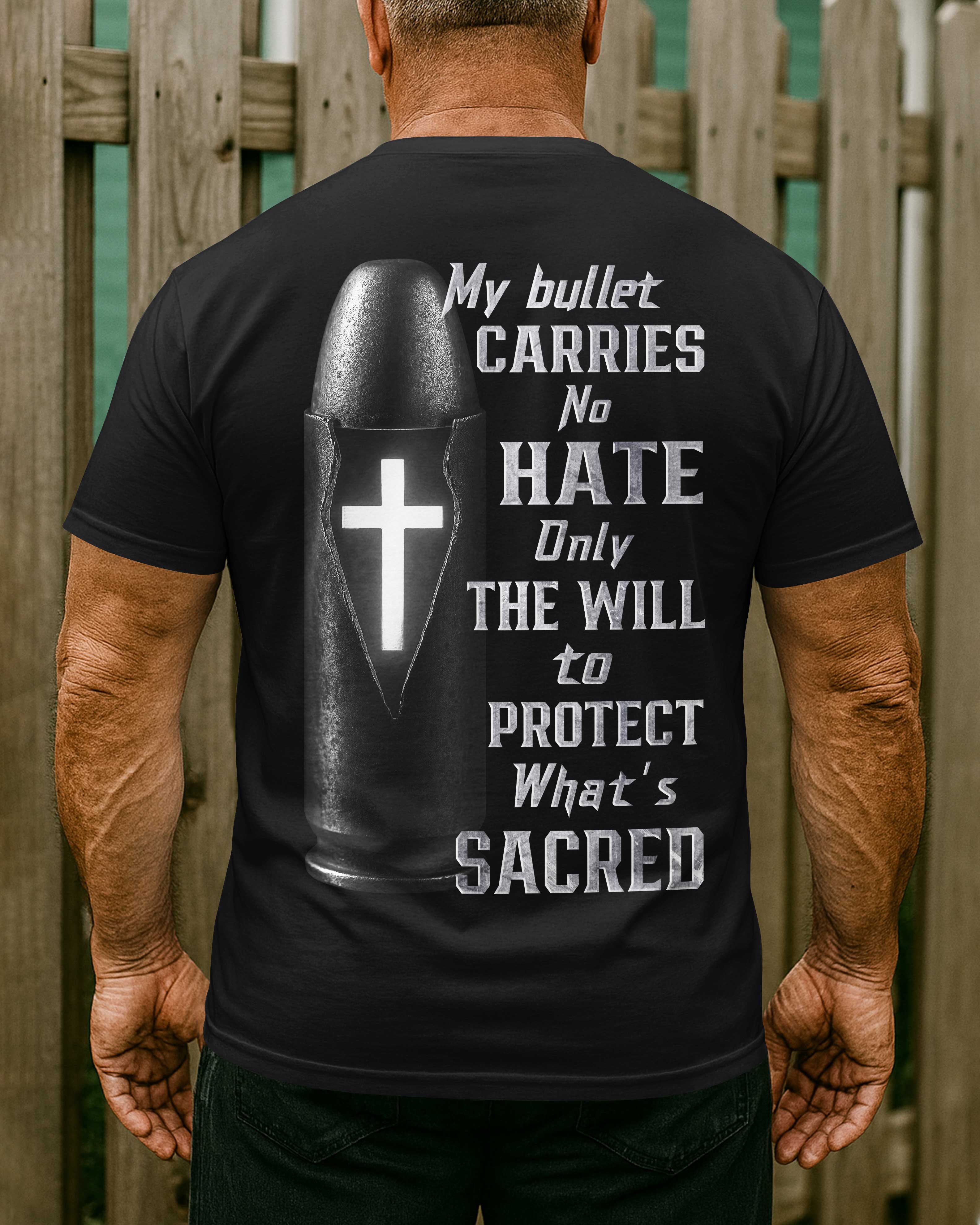 My Bullet Carries No Hate T-Shirt