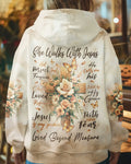 She Walkes With Jesus T-Shirt