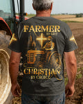 Farmer By Grit Christian By Choice T-Shirt