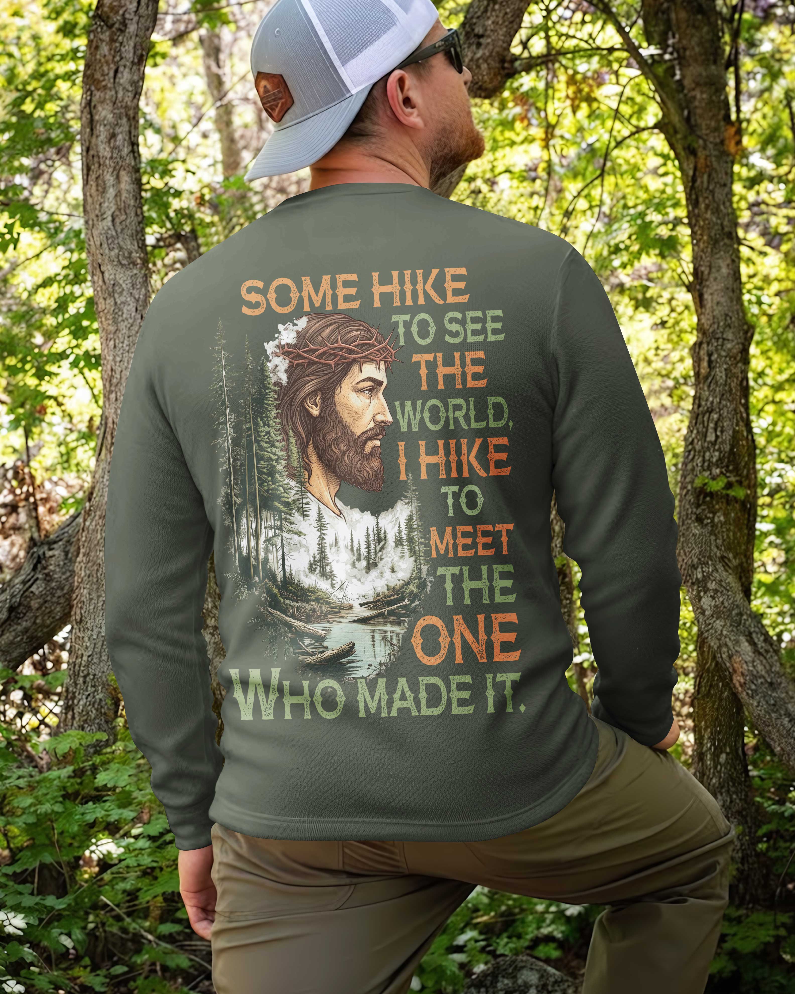 Some Hike To See The World Sweater
