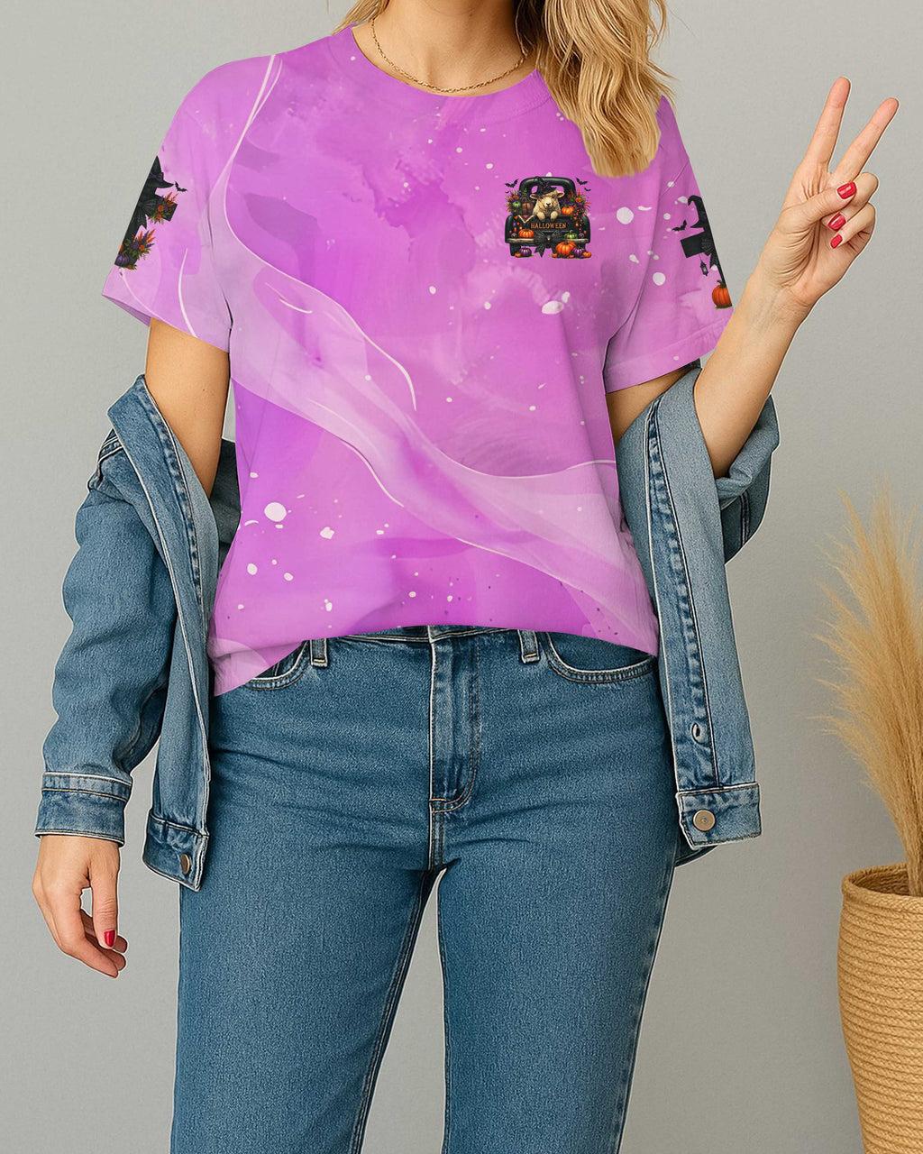 Jesus Take The Wheel All Over Print T-Shirt