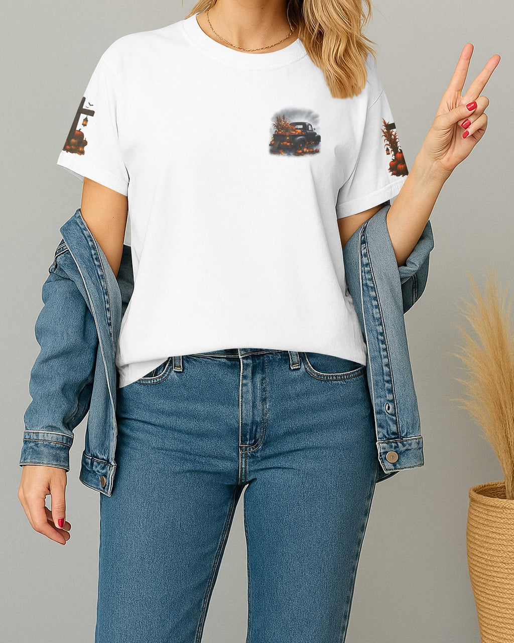 Jesus Take The Wheel All Over Print T-Shirt
