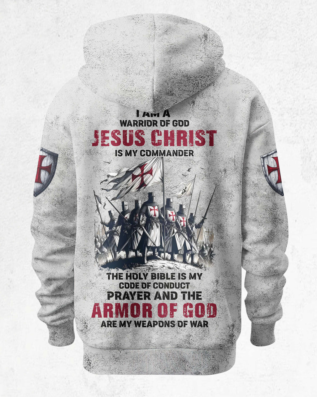 I Am A Warrior Of God Jesus Christ Is My Commander T-Shirt