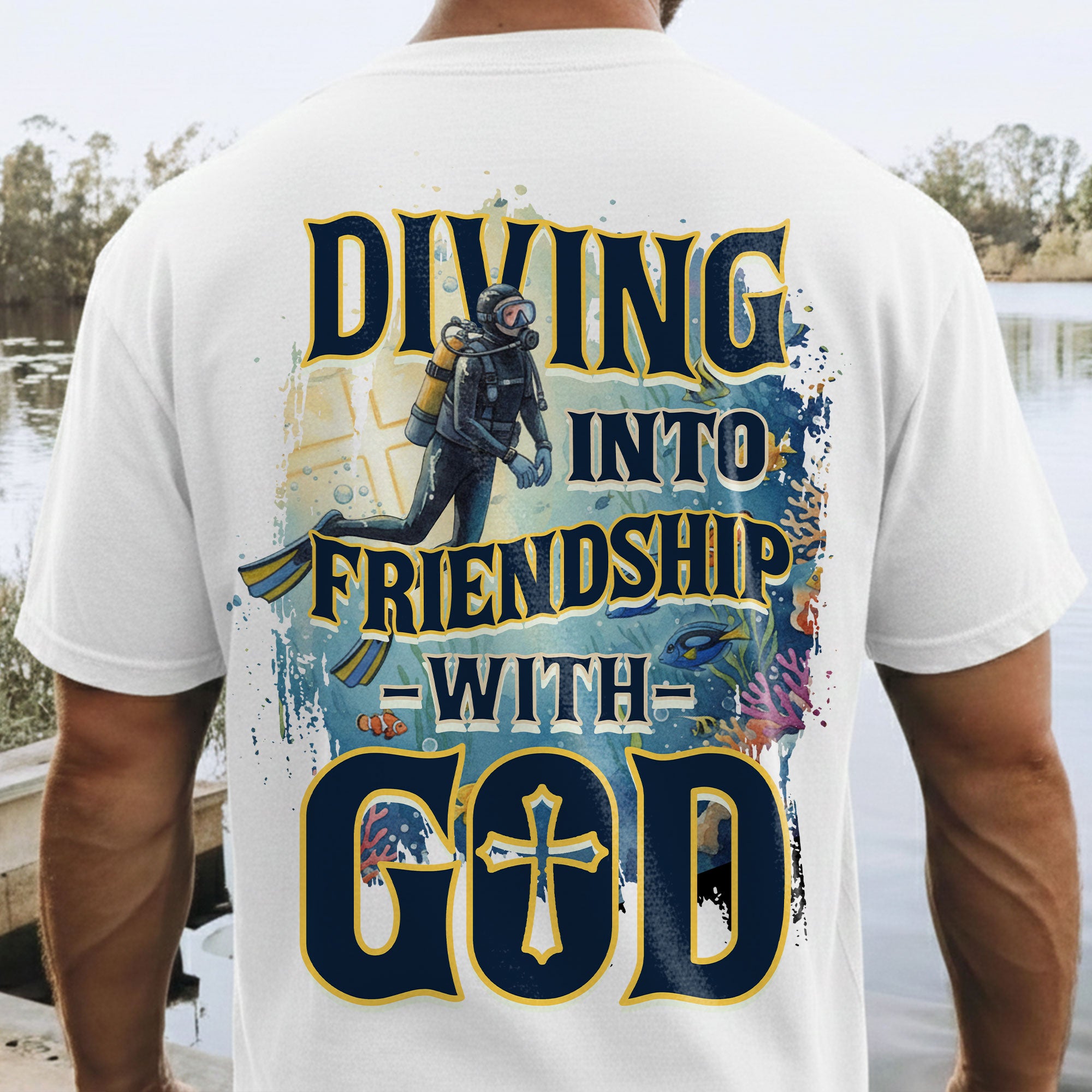 Diving Into Friendship With God T-Shirt