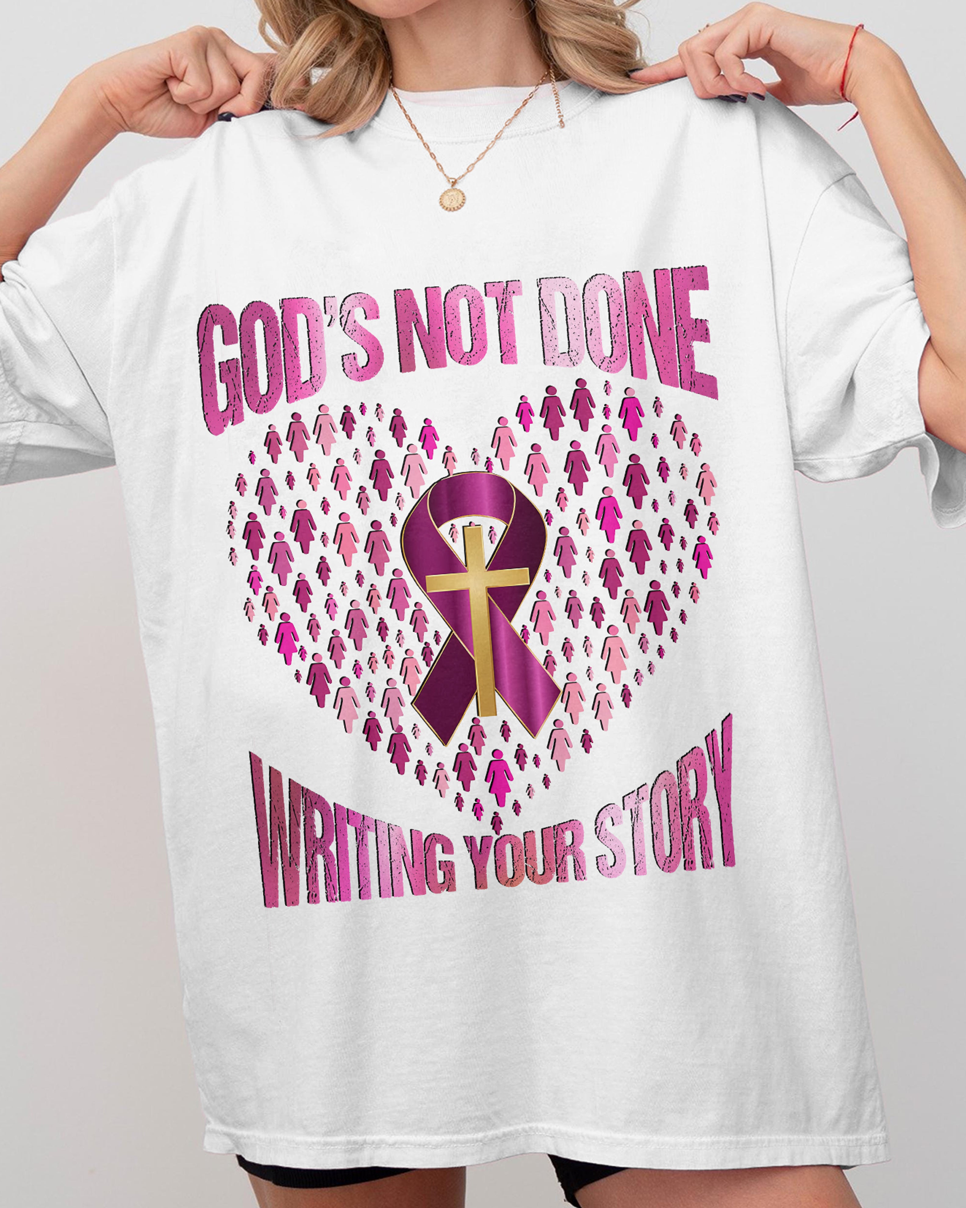 God's Not Done Writing Your Story T-Shirt – Christcolor