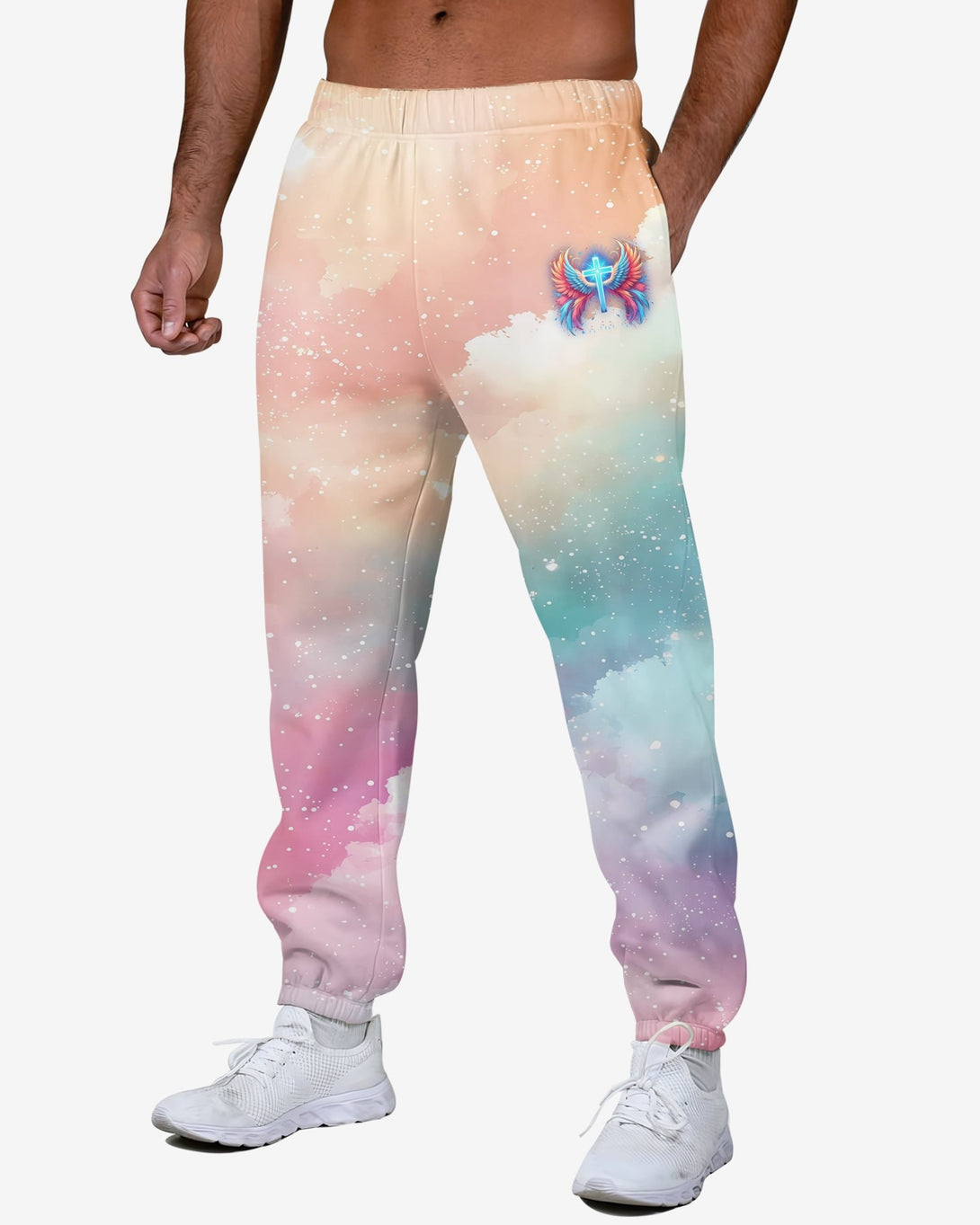 I Can Do All Things Through Christ Who Strengthens Me All Over Print Jogger Pants - Christ Color