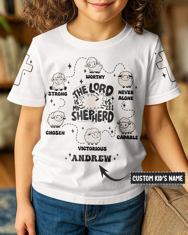 The Lord Is My Shepherd T-Shirt Kid
