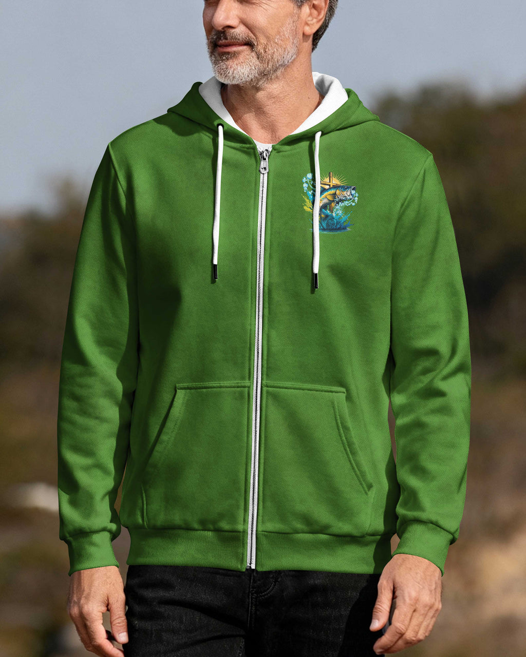I Will Make You Fishers Of Men Zip Hoodie