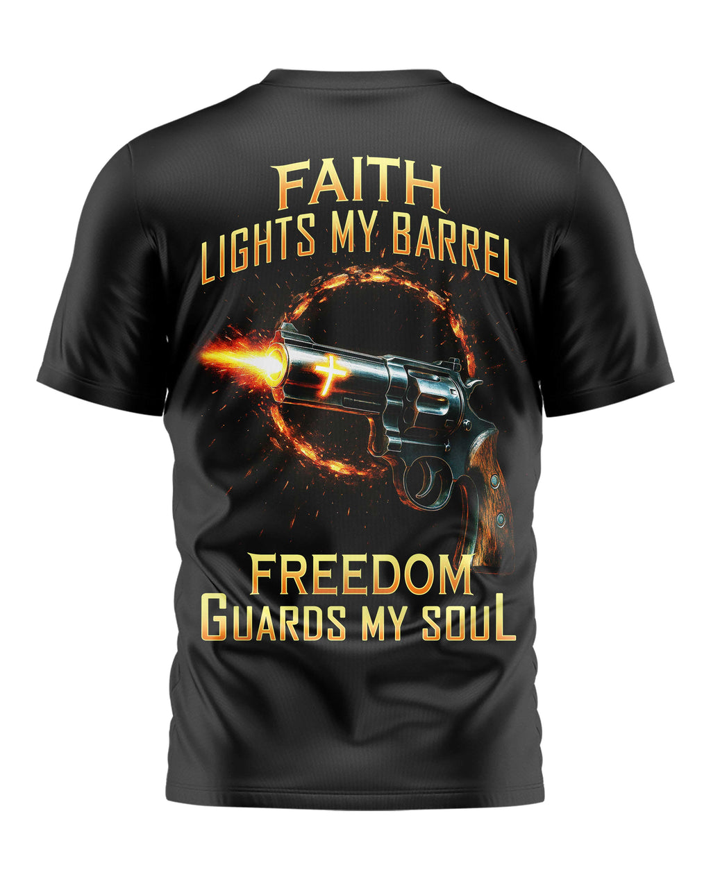 Faith Lights My Barrel T-Shirt