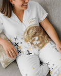 He Is Risen All Over Print Button Pajamas