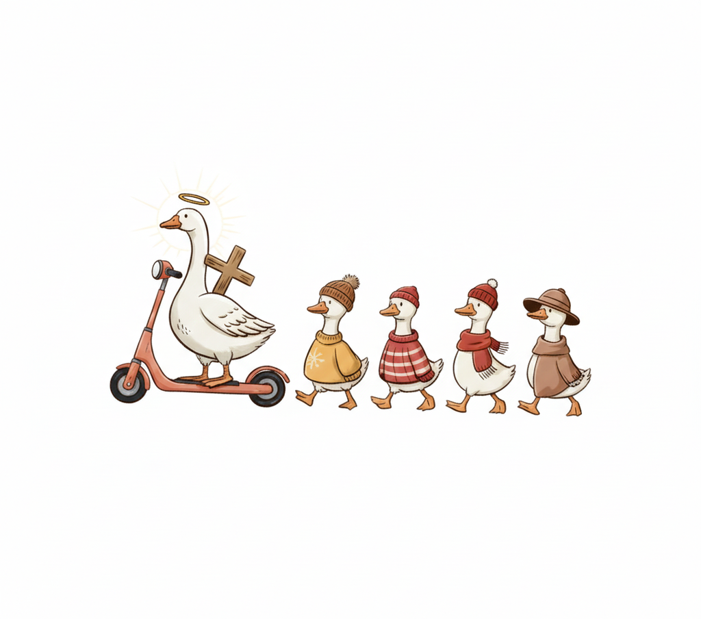 On My Way To Spread The Goosepel Sara T-Shirt