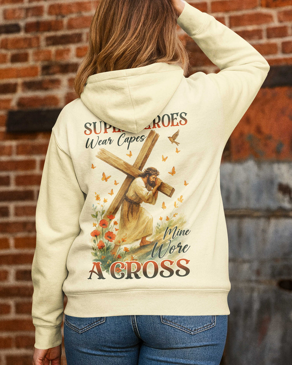 Not All Superheroes Wear Capes Zip Hoodie