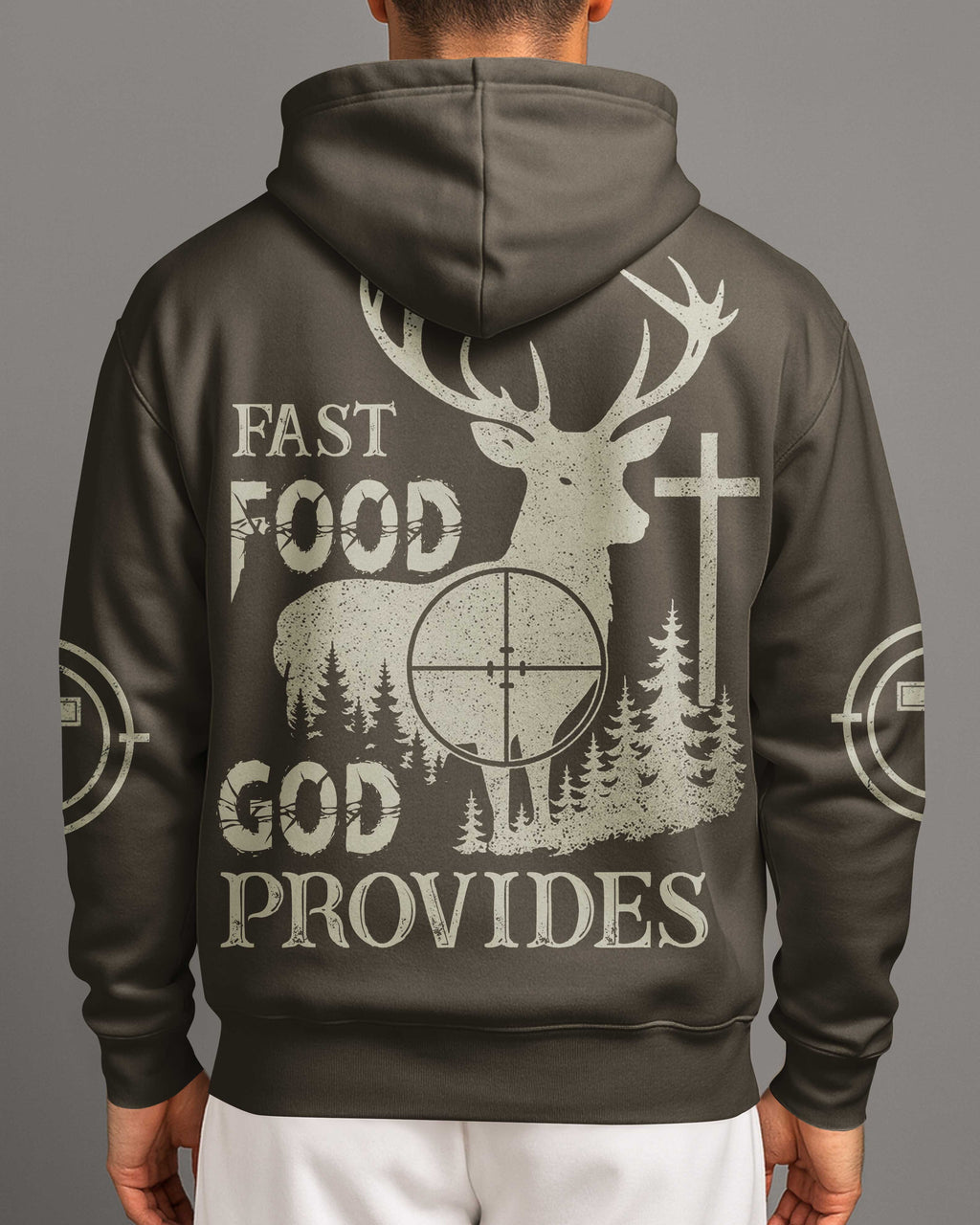 Fast Food God Provides T-Shirt