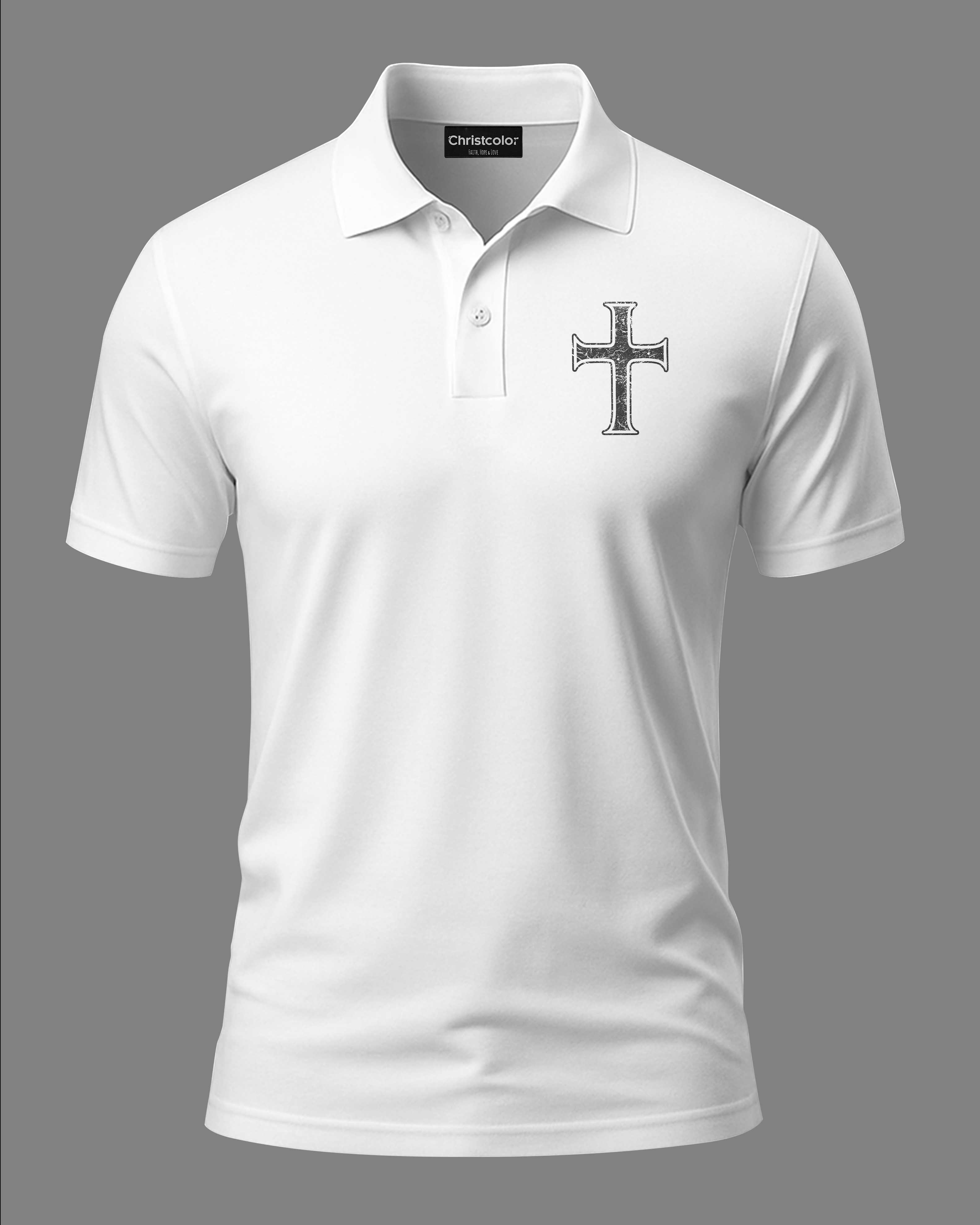 Born To Ride Christ Inside All Over Print Polo