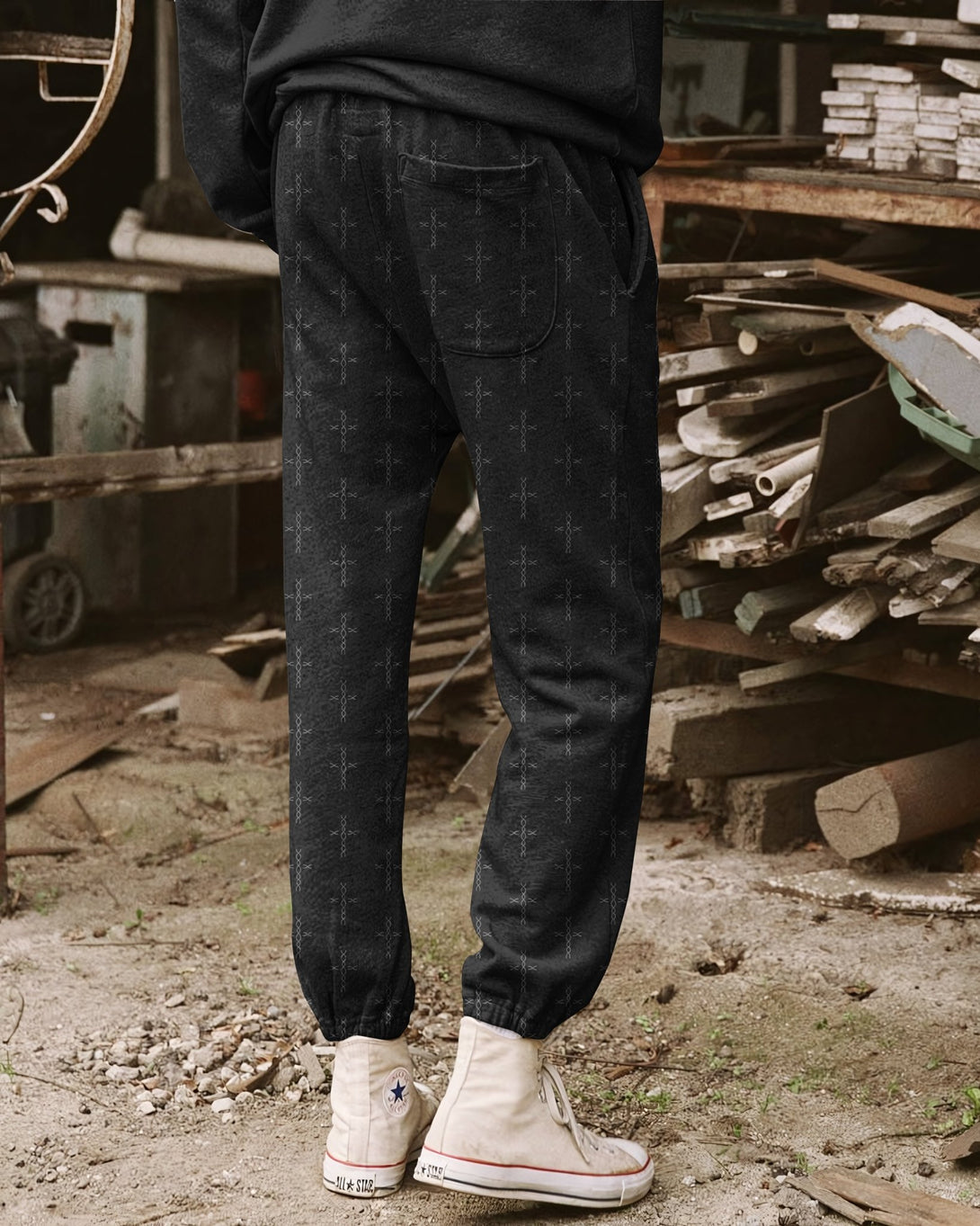 Love Has Conquered The Grave All Over Print Jogger Pants - Christ Color