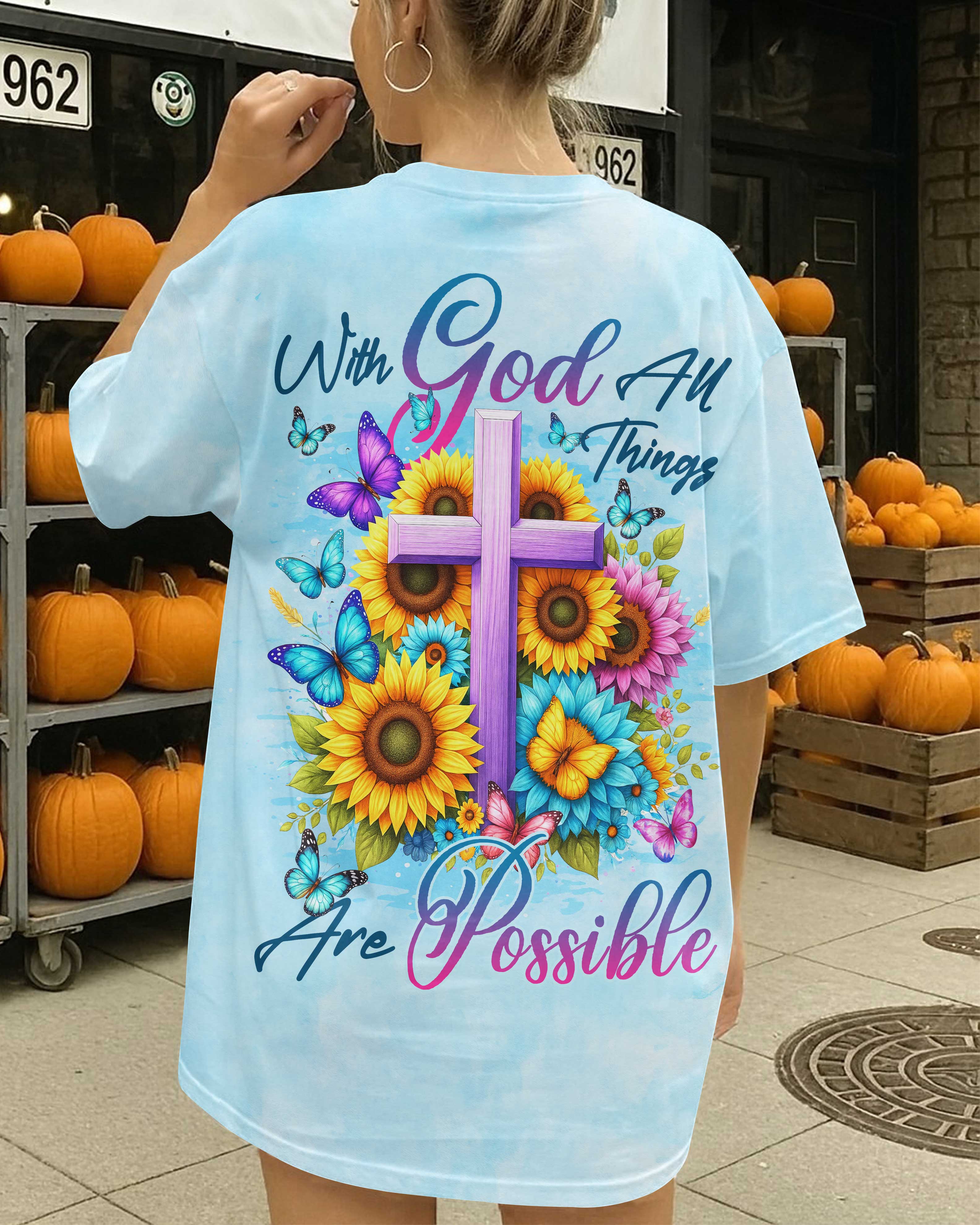 With God All Things Are Possible T-Shirts