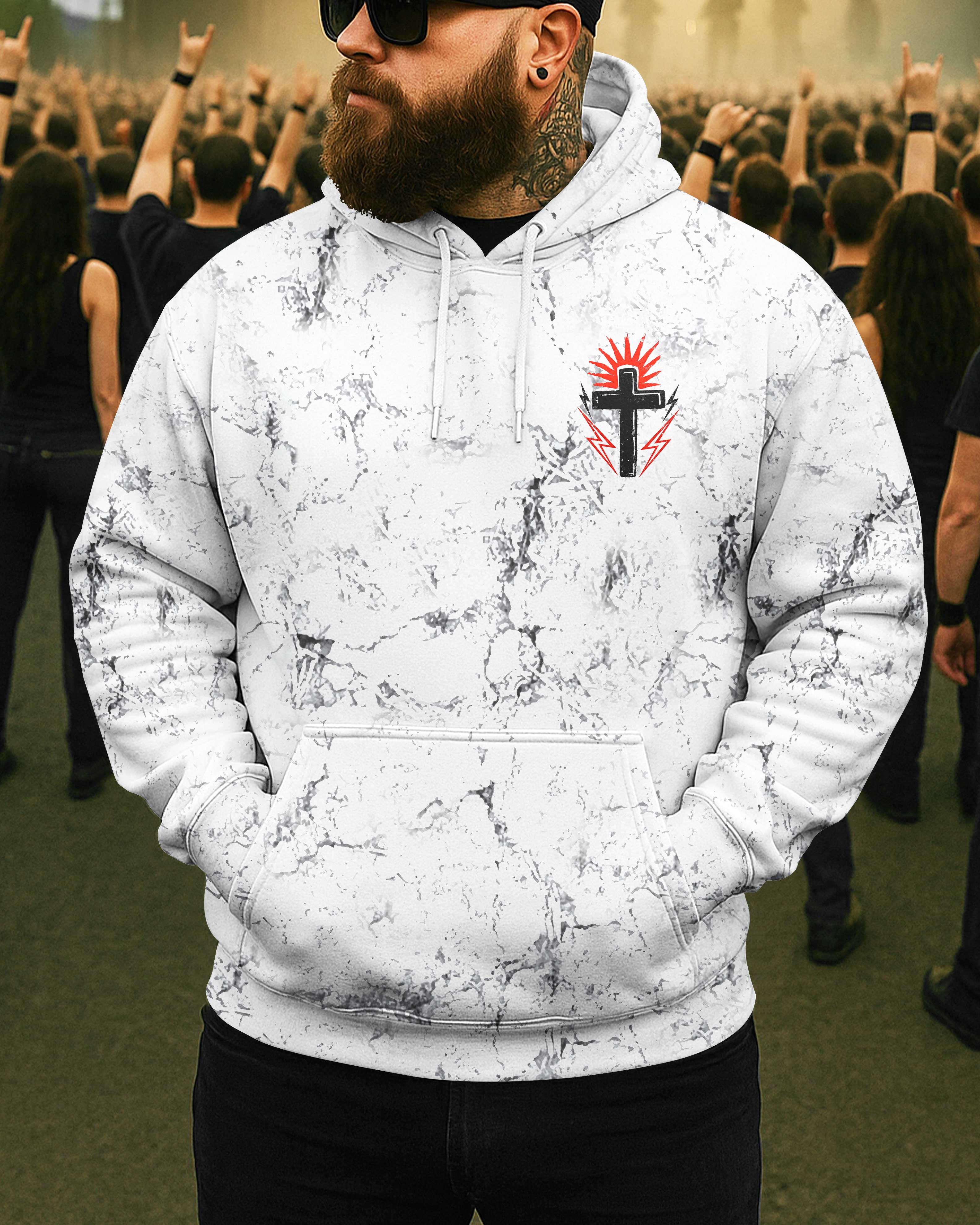 Jesus Is A Punk Rocker T-Shirt