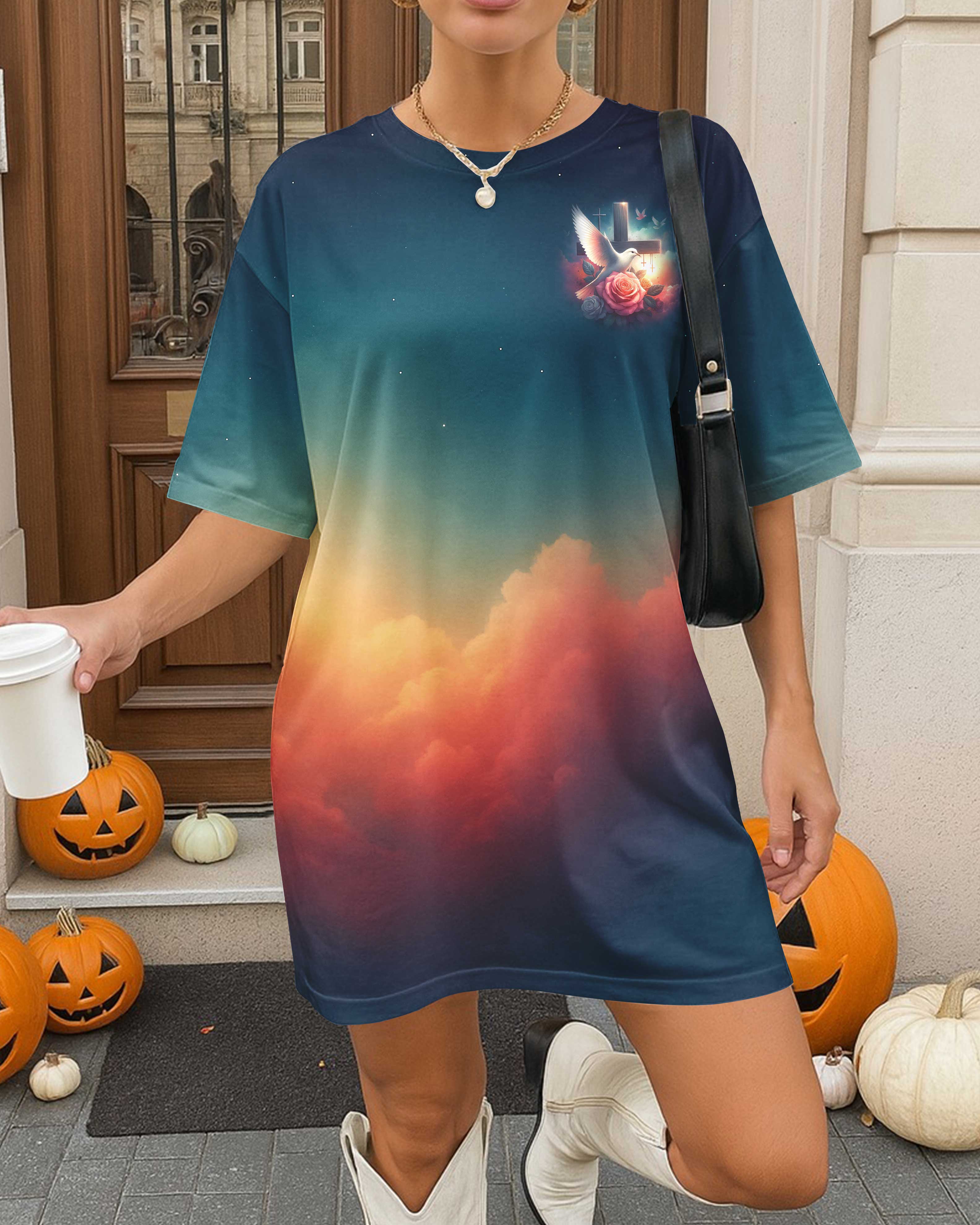 Powered By Faith Guided By Prayer T-Shirt