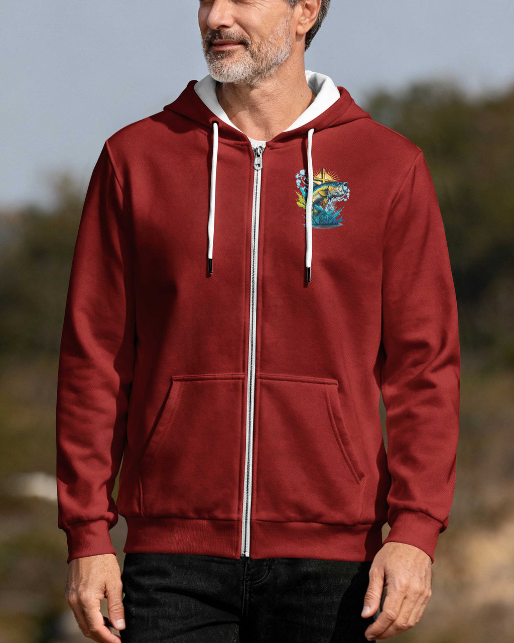 I Will Make You Fishers Of Men Zip Hoodie