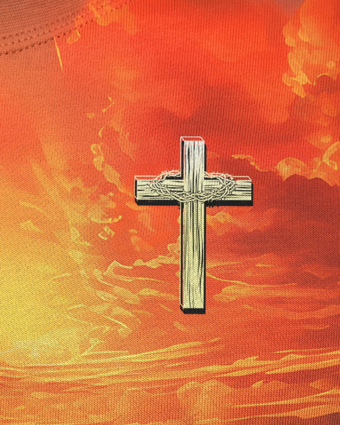 Trust In The Lord All Over Print Sweater - Christ Color