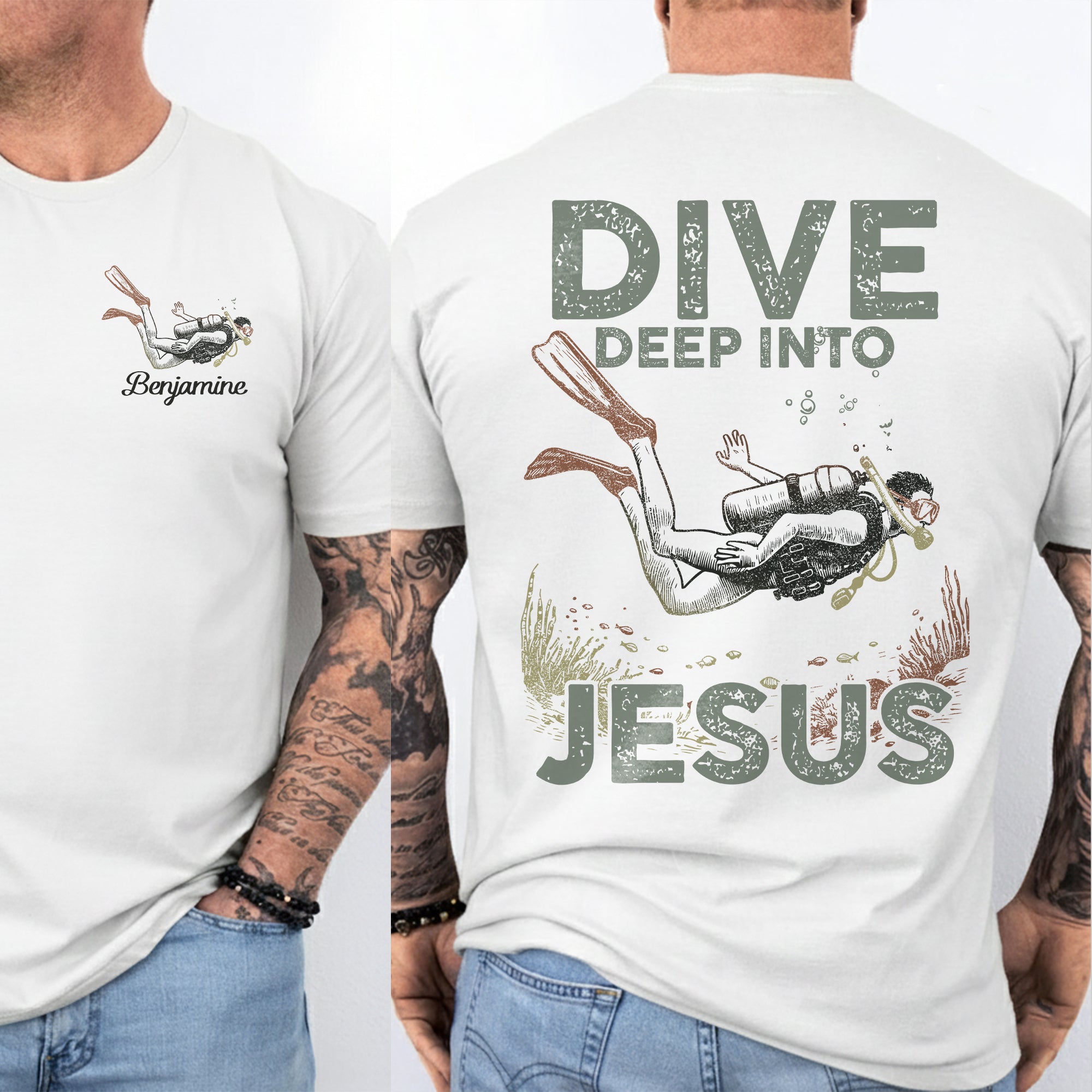 Dive Deep Into Jesus T-Shirt