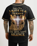 Every Mile I Ride Is A Sermon The Devil Can't Silence All Over Print Jersey