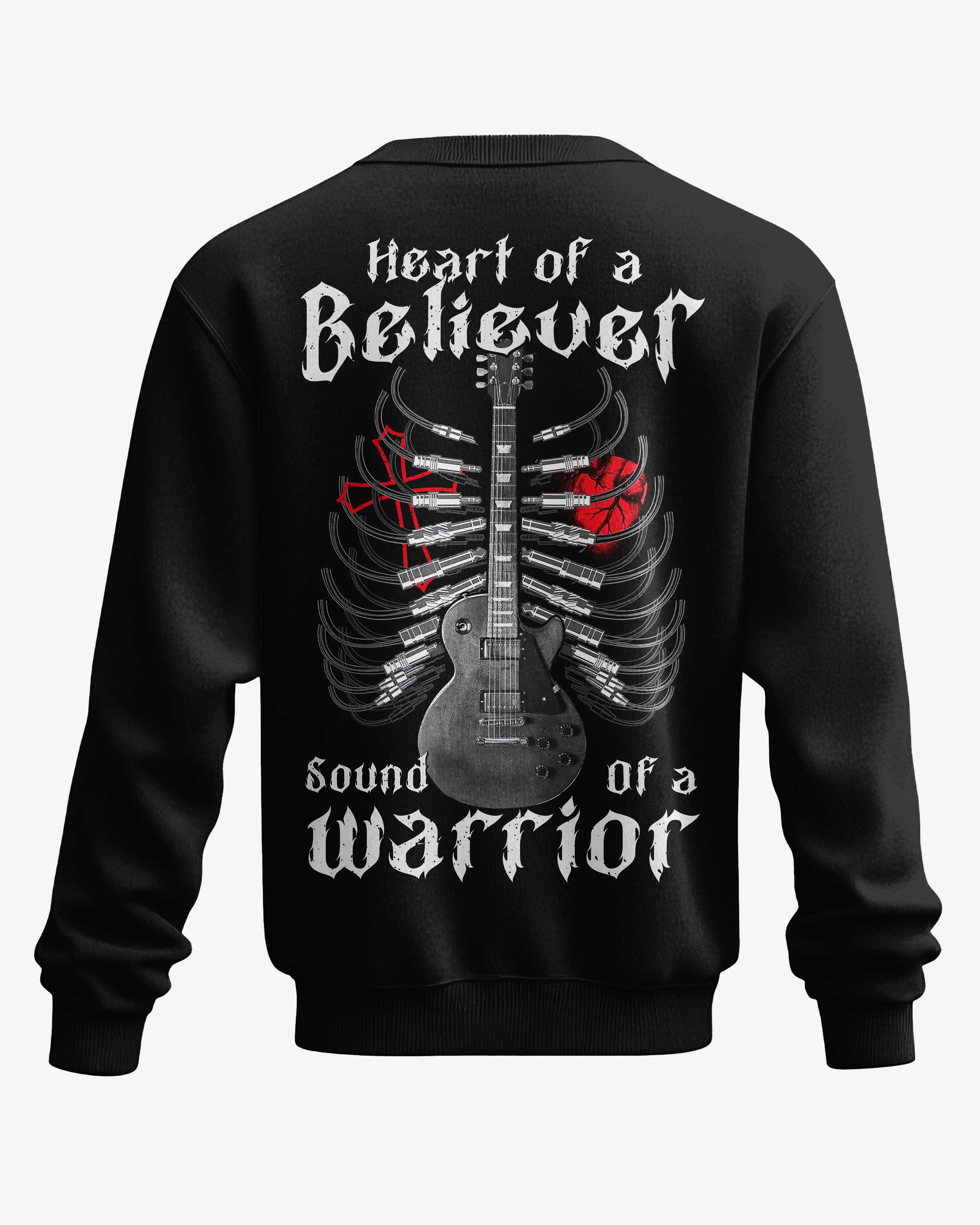 Heart Of A Believer Sound Of A Warrior T-Shirt