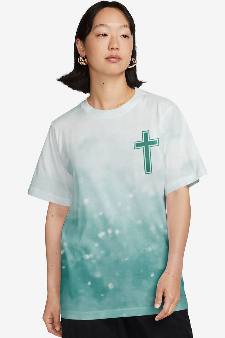 Jesus Is My Living Hope All Over Print T-shirt - Christ Color