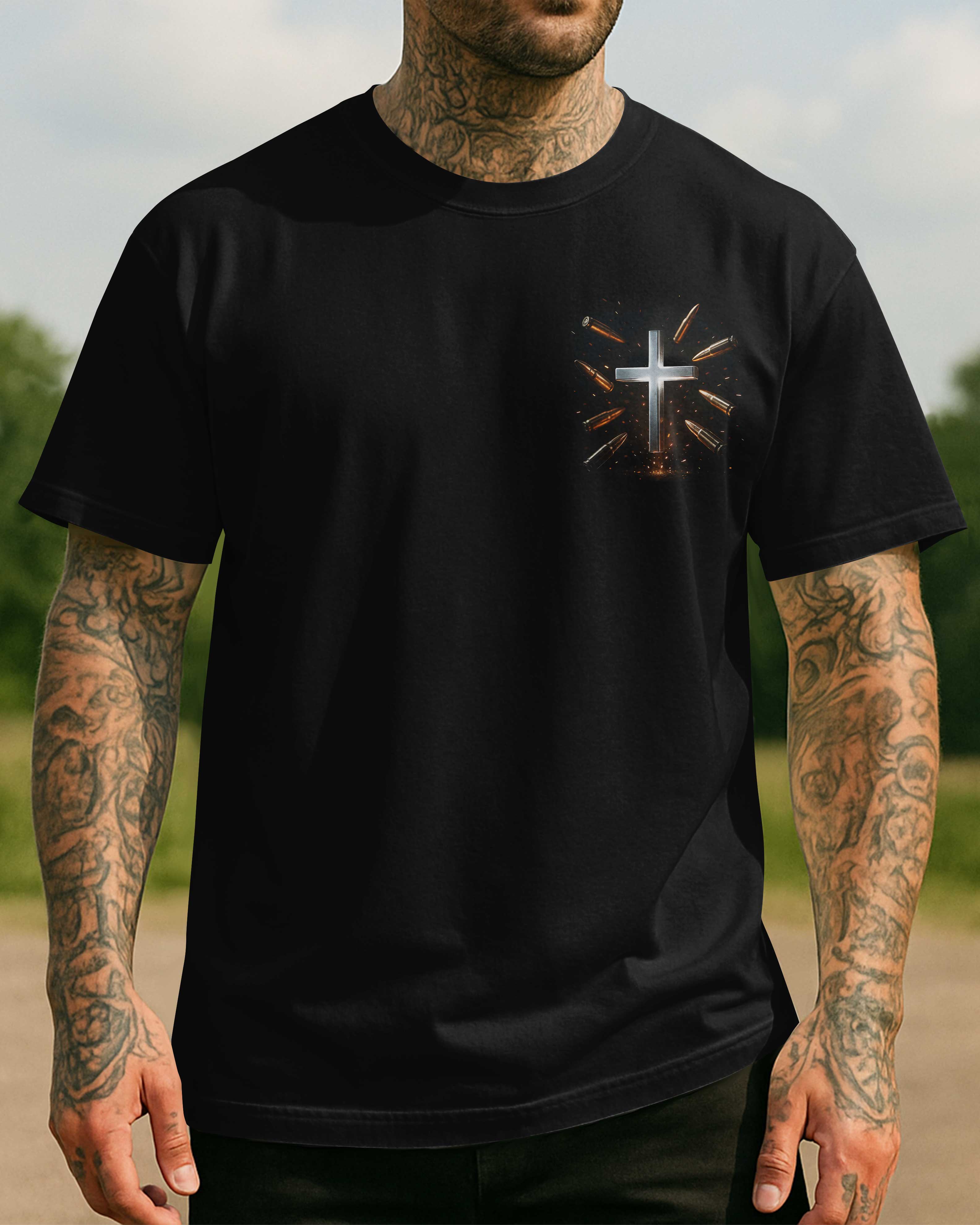 I Kneel For The Cross I Stand For The Second T-Shirt