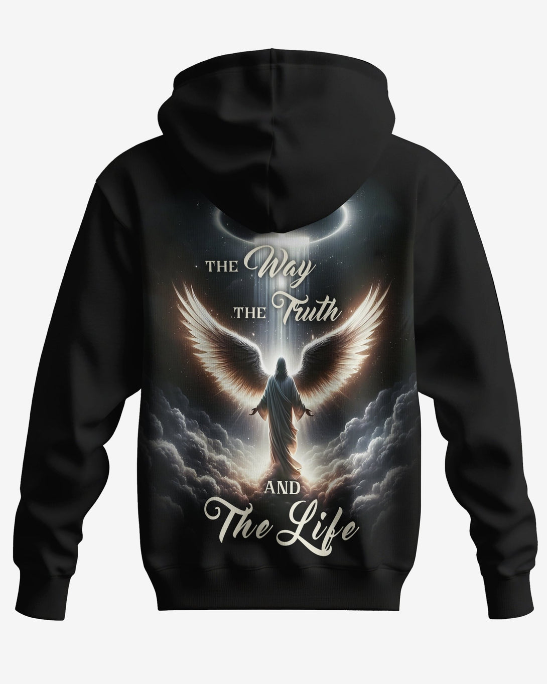 The Way The Truth And The Life All Over Print Zip Hoodie - Christ Color