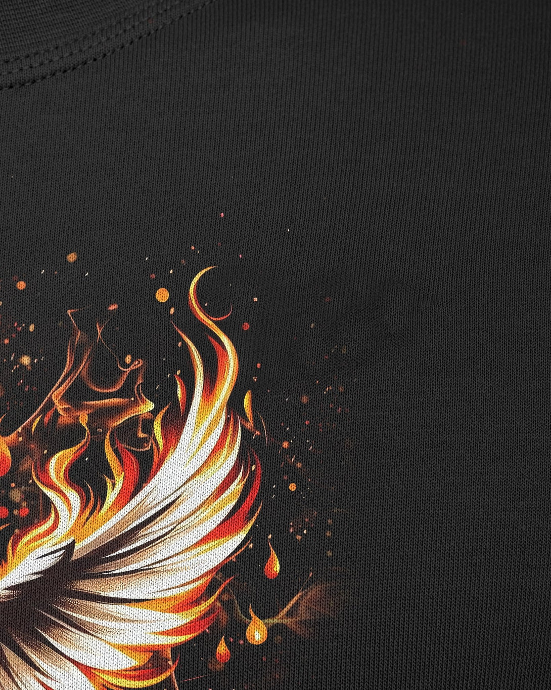 Baptized In Fire All Over Print Sweater - Christ Color