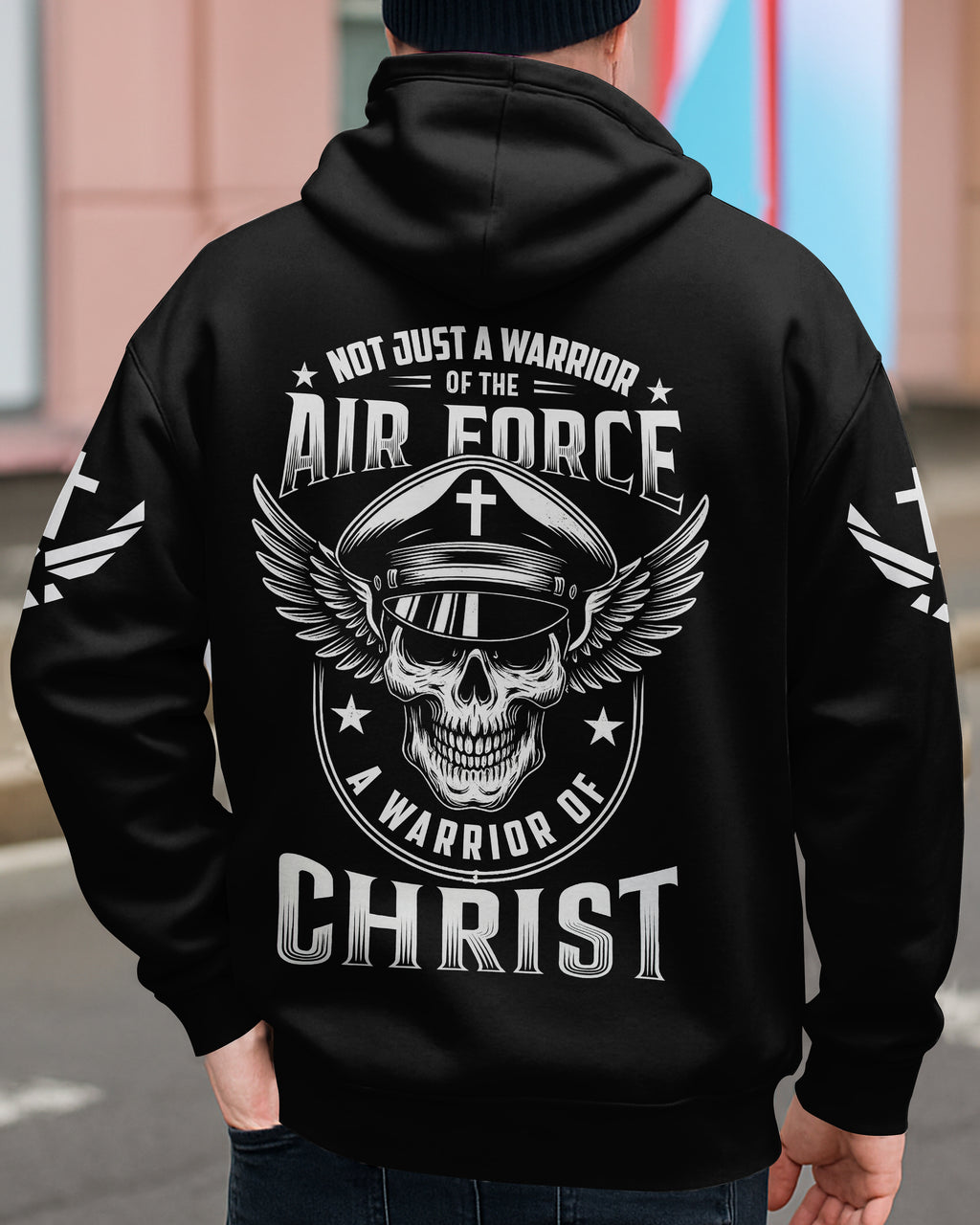 Not Just A Warrior Of The Air Force A Warrior Of Christ T-Shirt