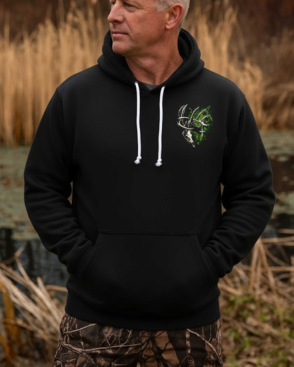 The Woods Test Me But The Word Strengthens Me All Over Print Hoodie
