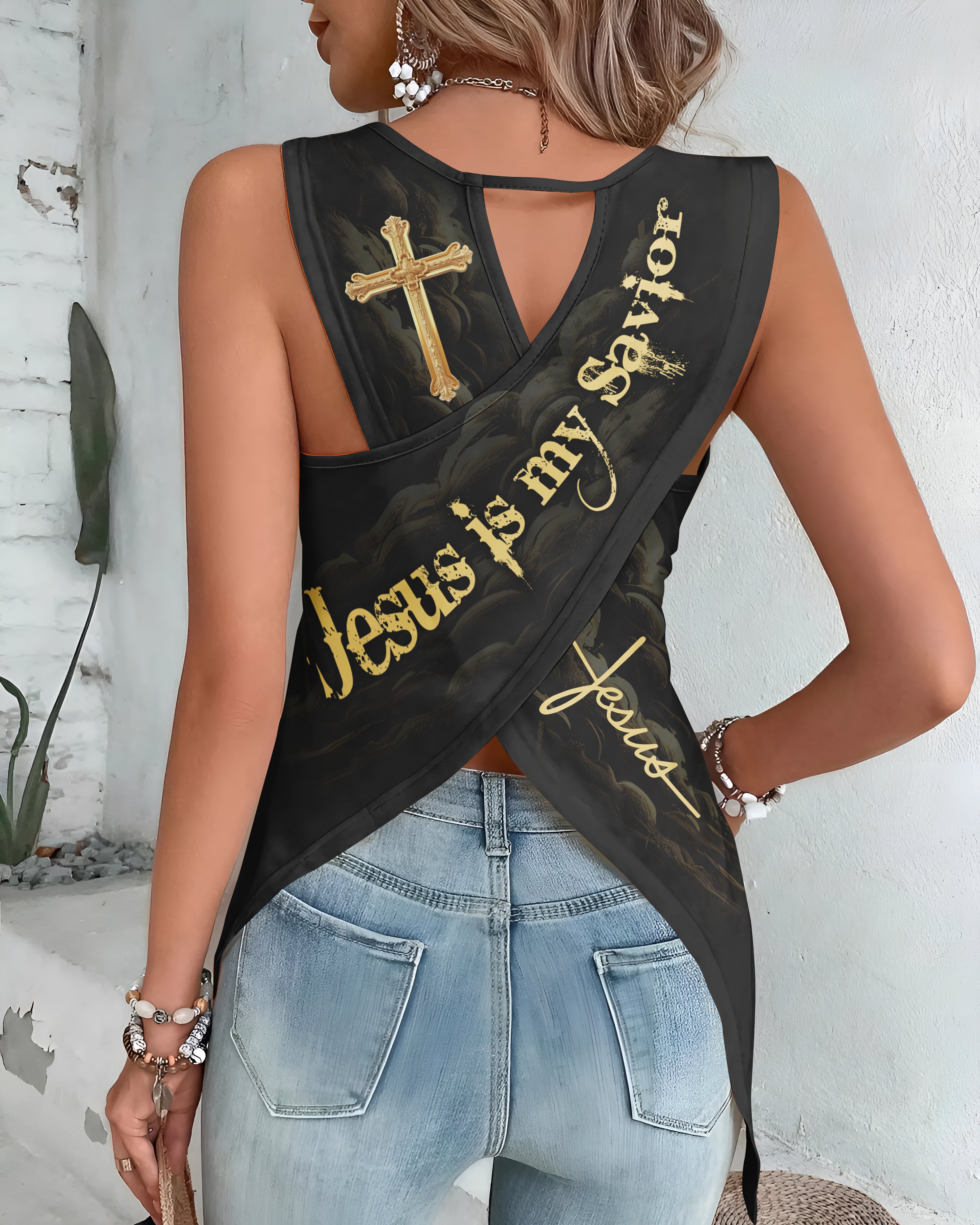 He Died For Me So I'll Live For Him All Over Print T-Shirt