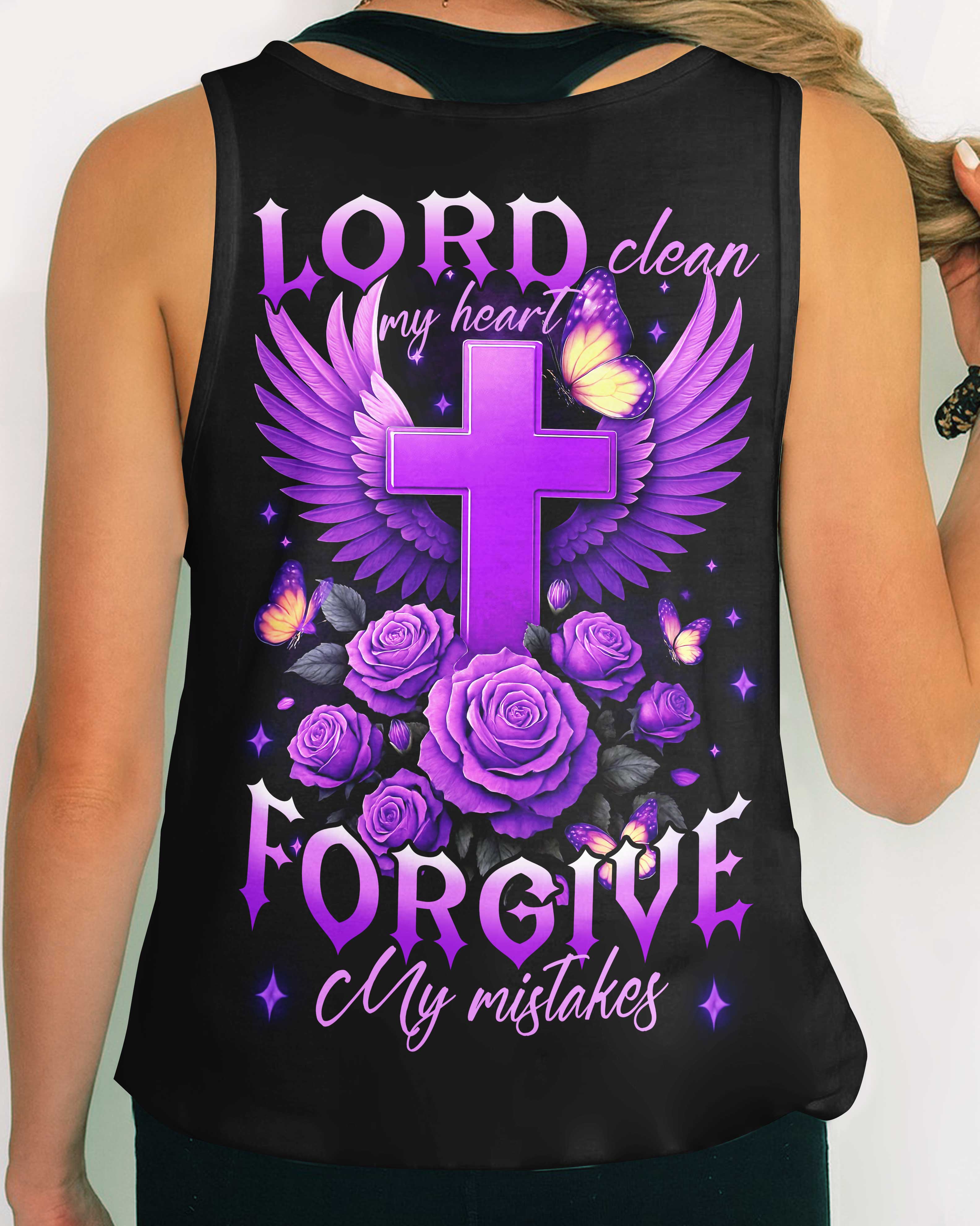 Lord Clean My Heart Forgive My Mistakes T-Shirts