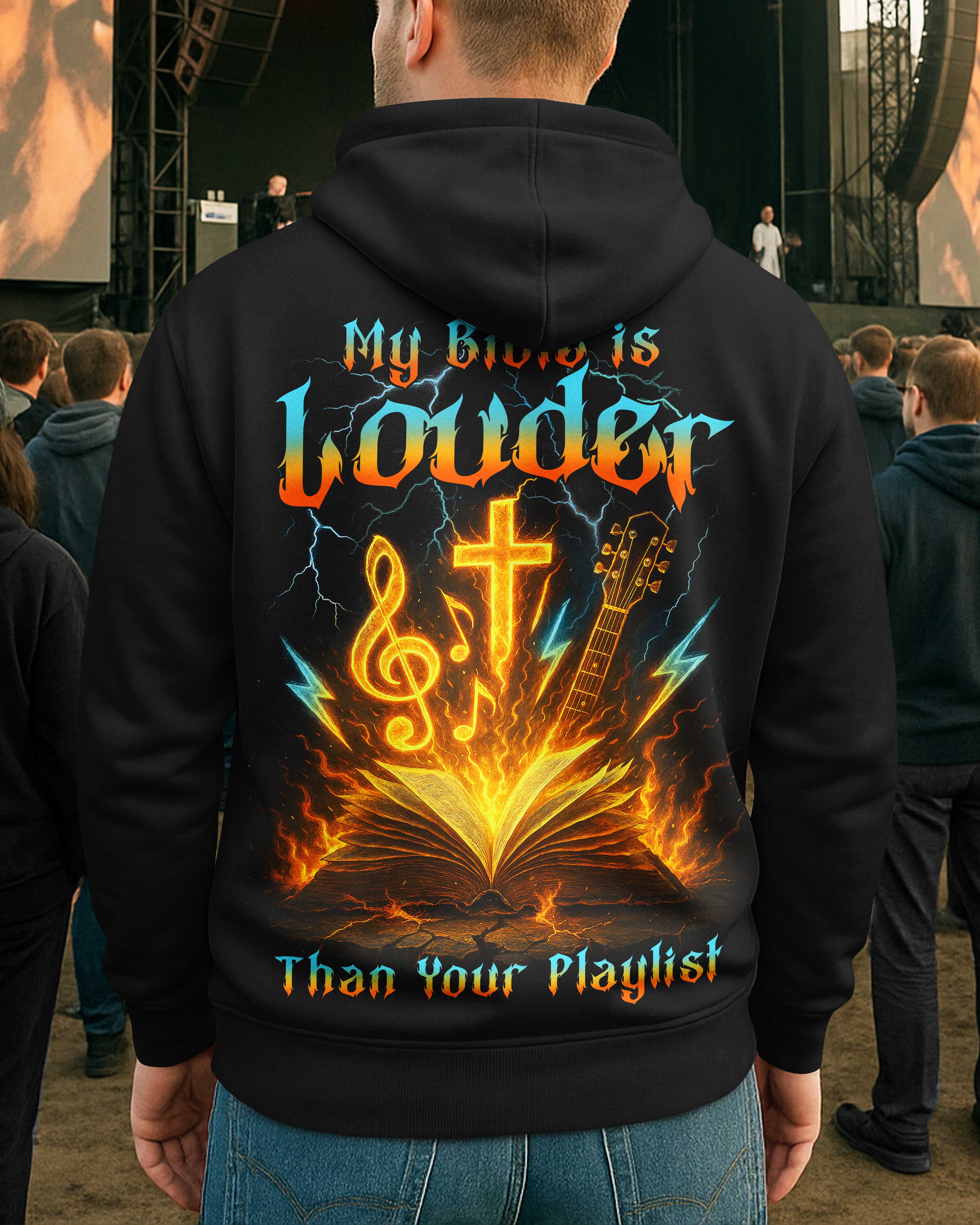 My Bible Is Louder Than Your Playlist T-Shirt