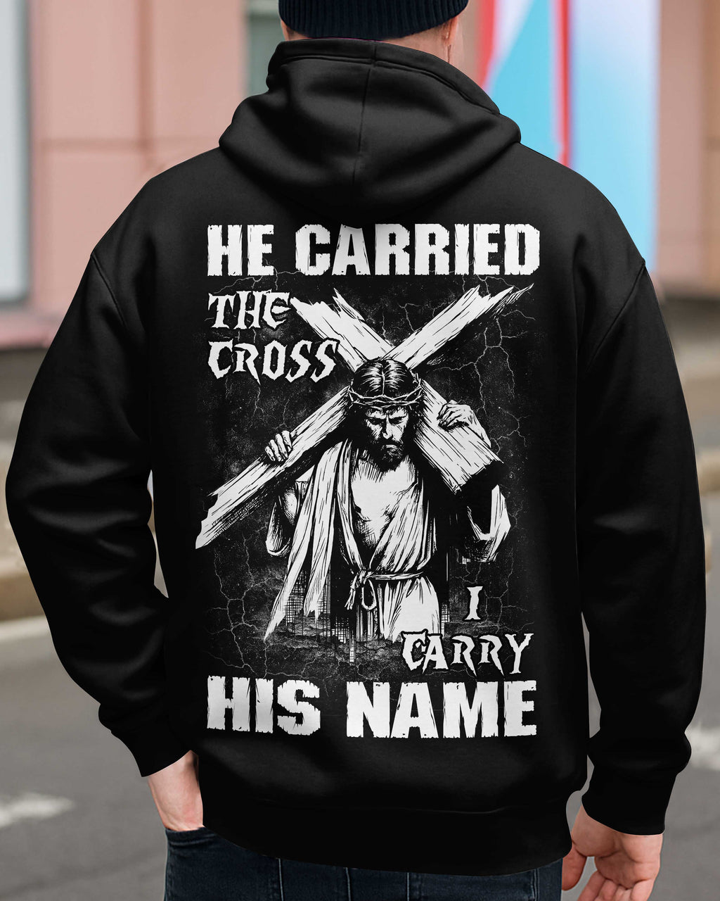 He Carried The Cross I Carry His Name T-Shirt