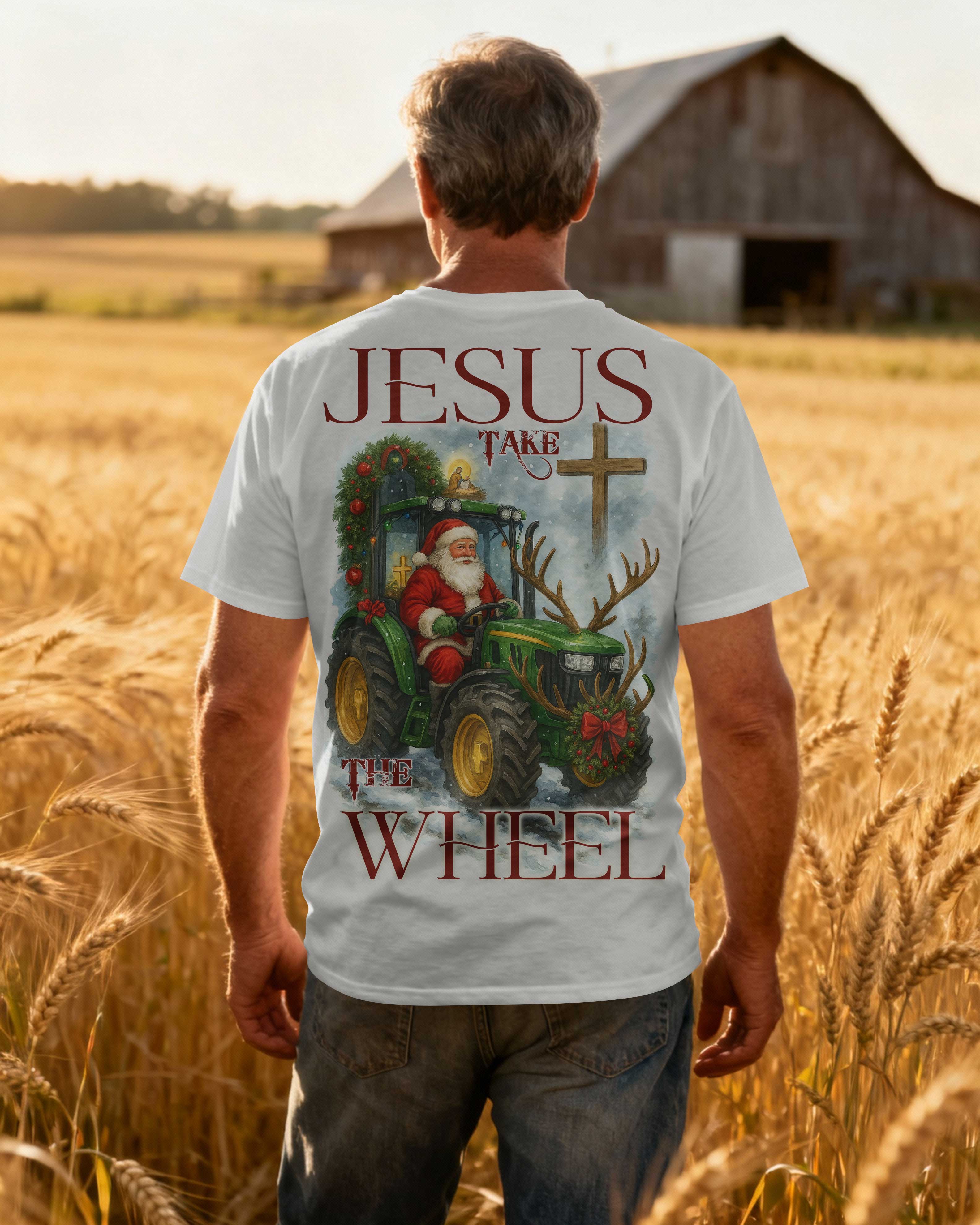 Jesus Take The Wheel T-Shirt
