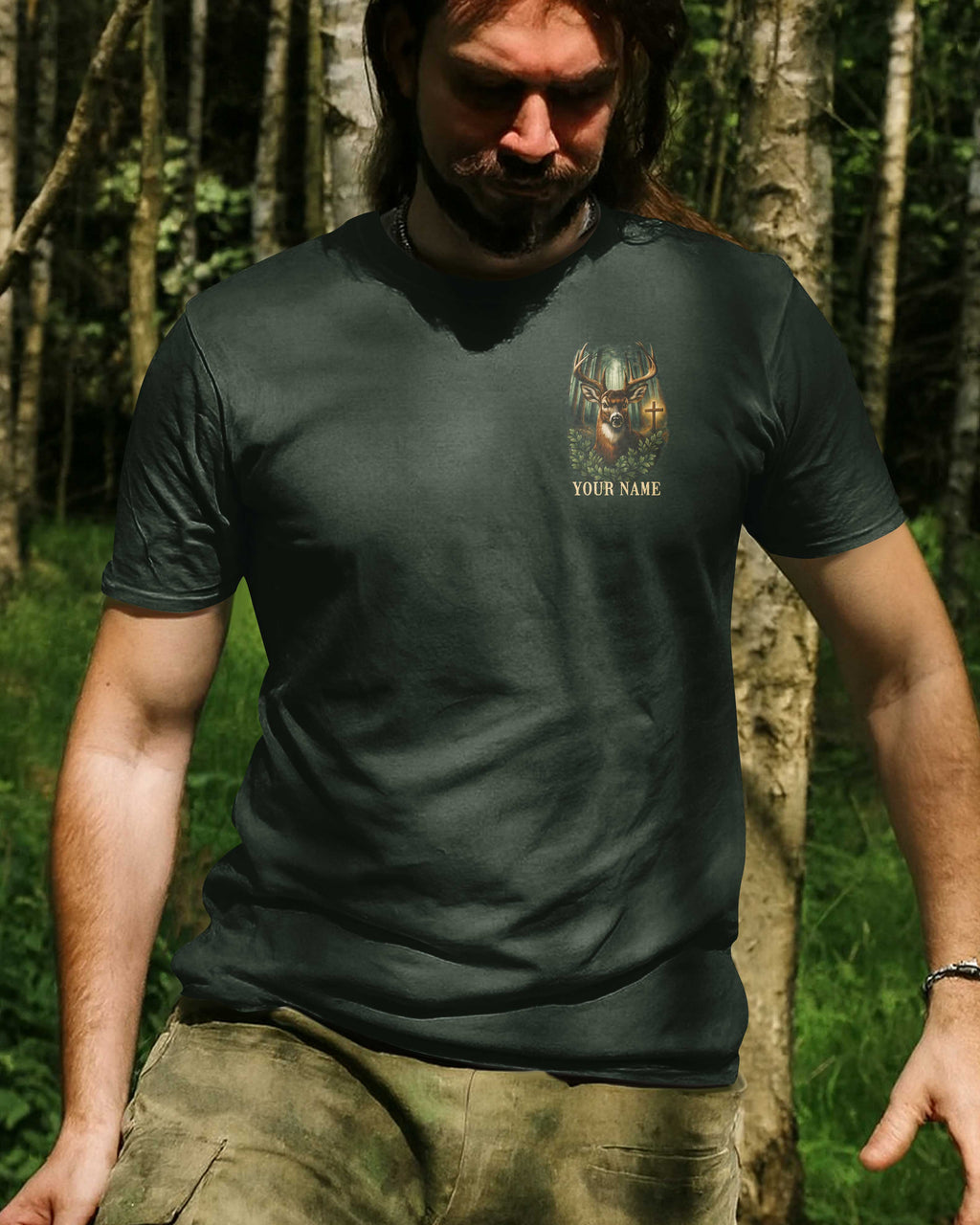 Buck Around And Find Out All Over Print Custom Name T-Shirt