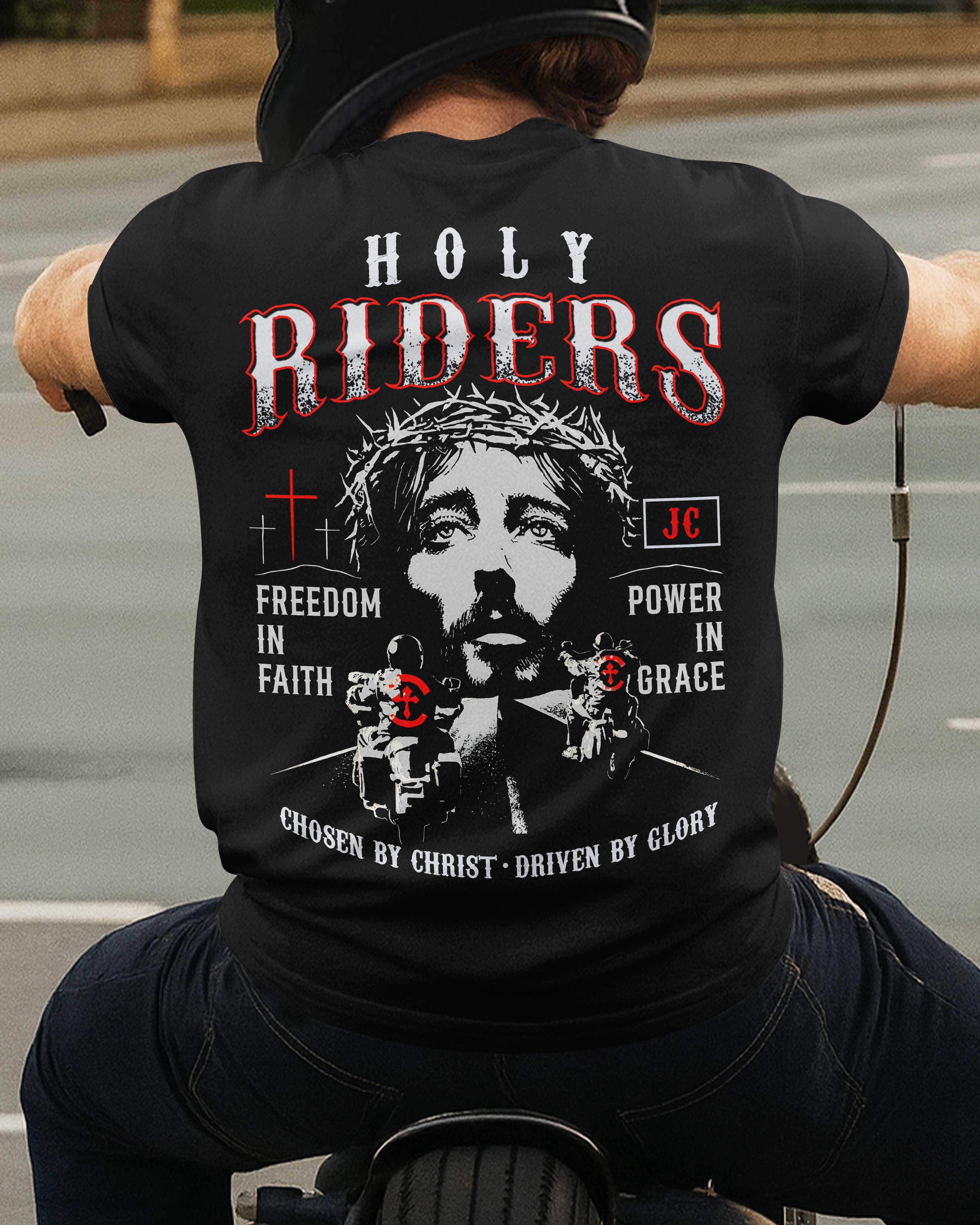 Holy Riders All Over Print T-Shirt – Christcolor