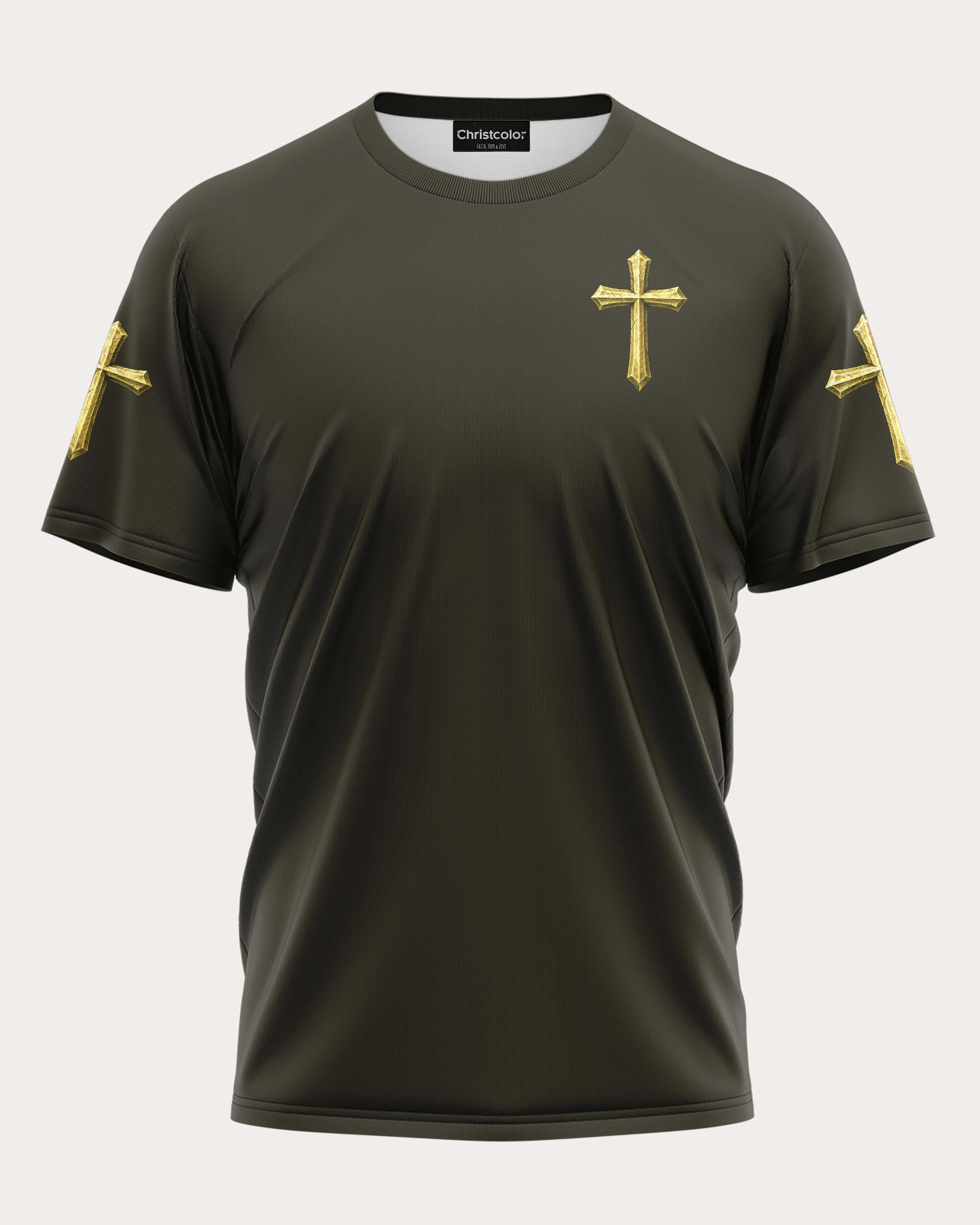 God is my Father Hunters are my brothers All Over Print Custom Name T-Shirt