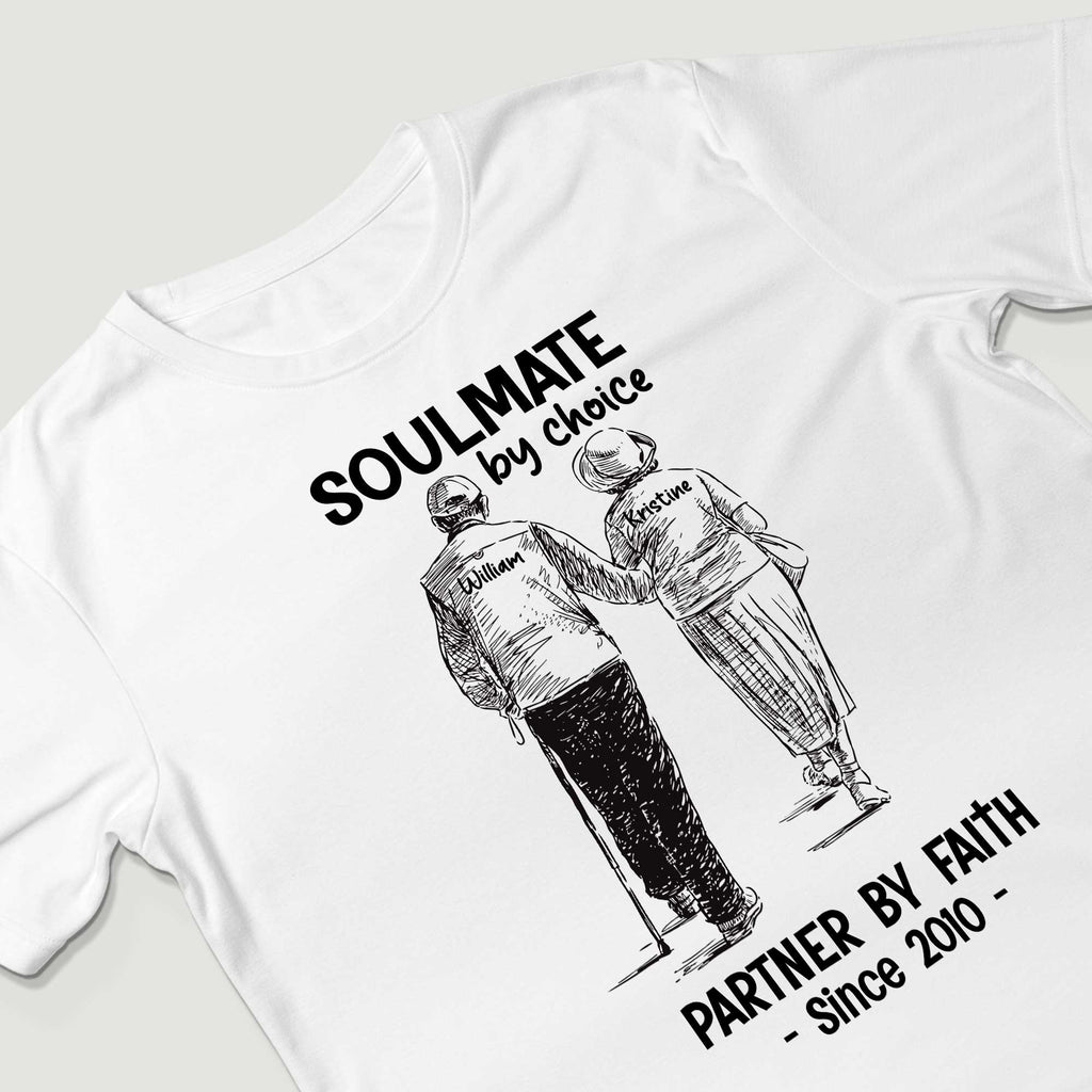 Soulmate By Choice Partner By Faith T-Shirt