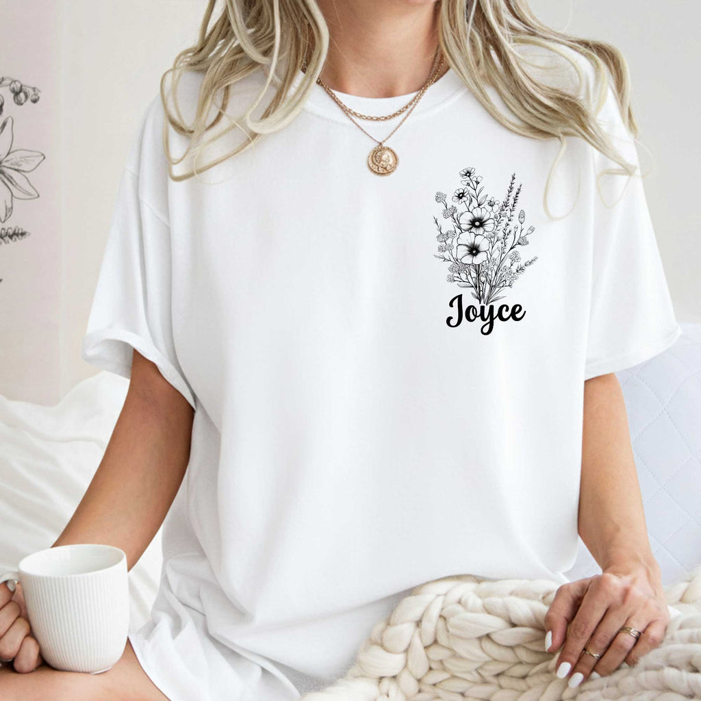 Consider How The Wildflowers Grow Two Sided T-Shirt
